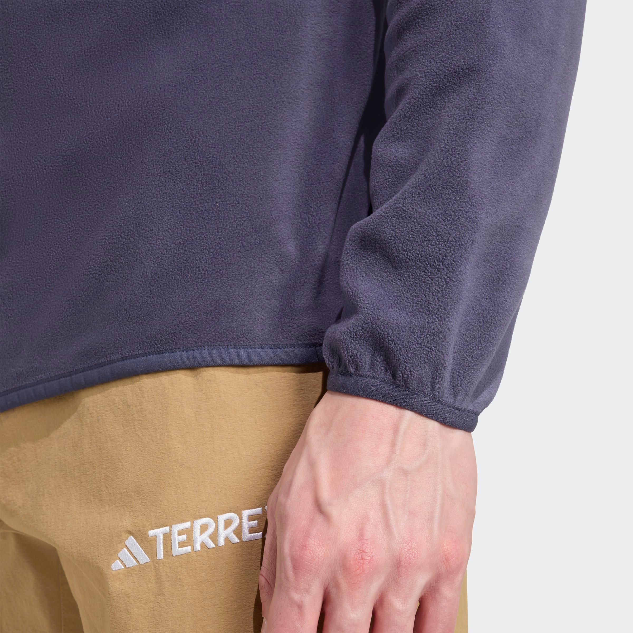 adidas TERREX Pull en polaire »MT ESS HZ FL«, avec fermeture éclair, en polyester, style sportif
