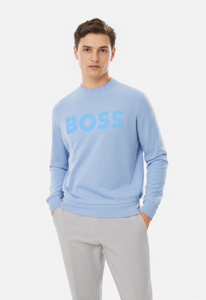 BOSS ORANGE Sweatshirt »WeBasicCrew«, mit Rundhalsausschnitt
