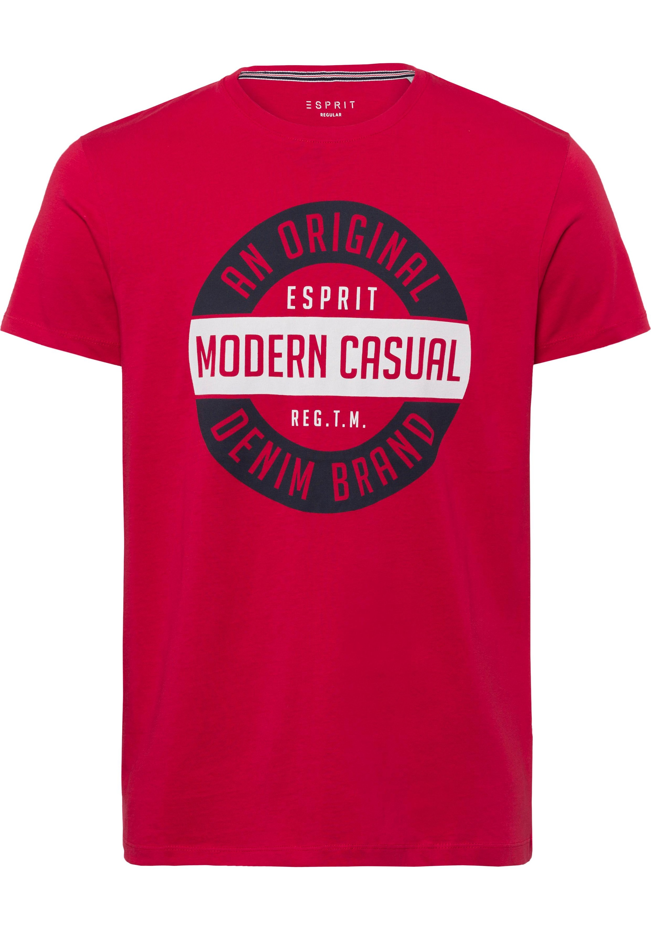 Image of Esprit Kurzarmshirt, mit plakativem Frontprint bei Ackermann Versand Schweiz