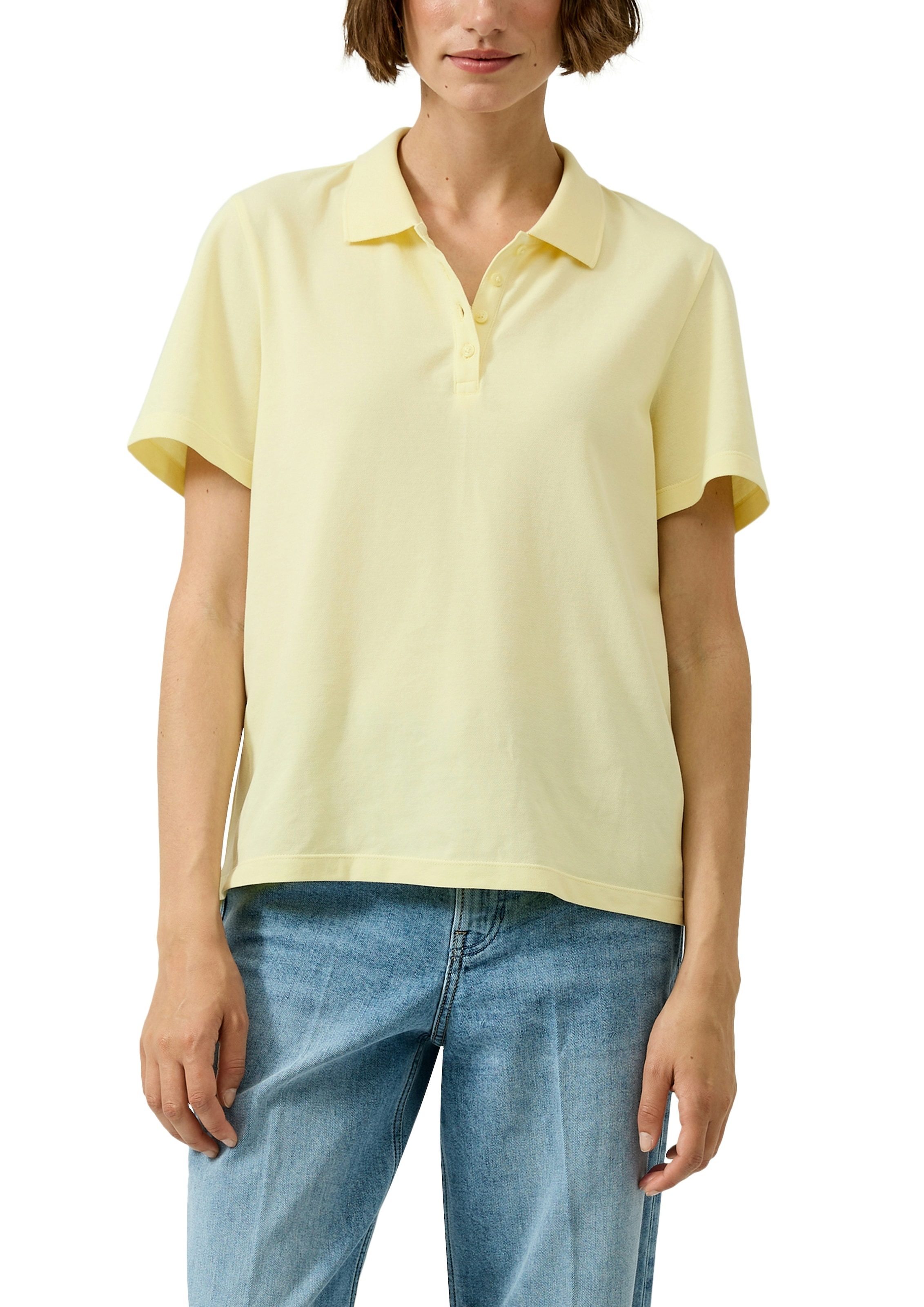Image of s.Oliver Poloshirt mit Piqué-Struktur