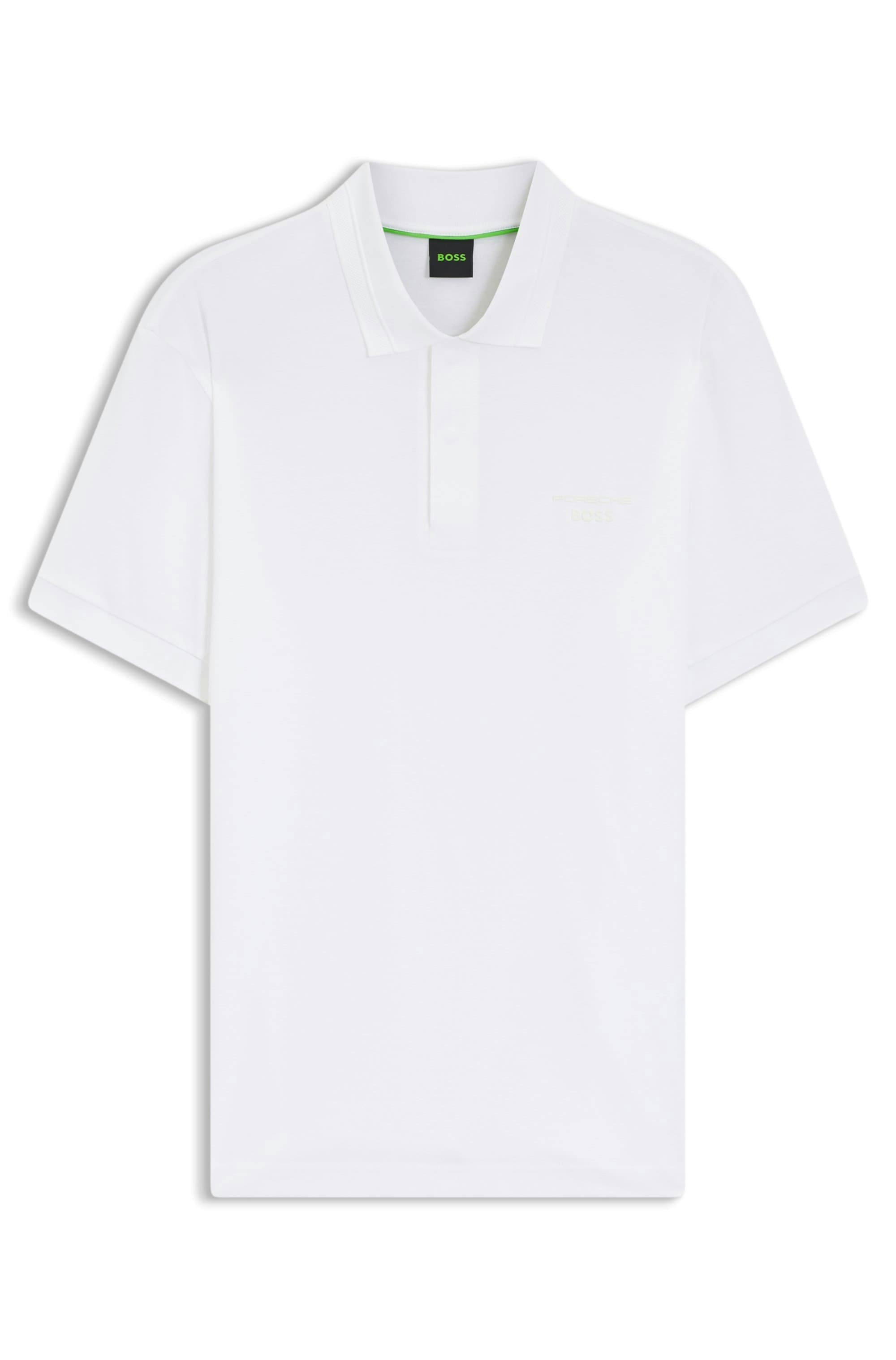 BOSS GREEN Polo »Porsche Spirit 70 Capsule Collection« Premium Herrenmode Innovative Geruchskontroll-Technologie HEIQ MINT