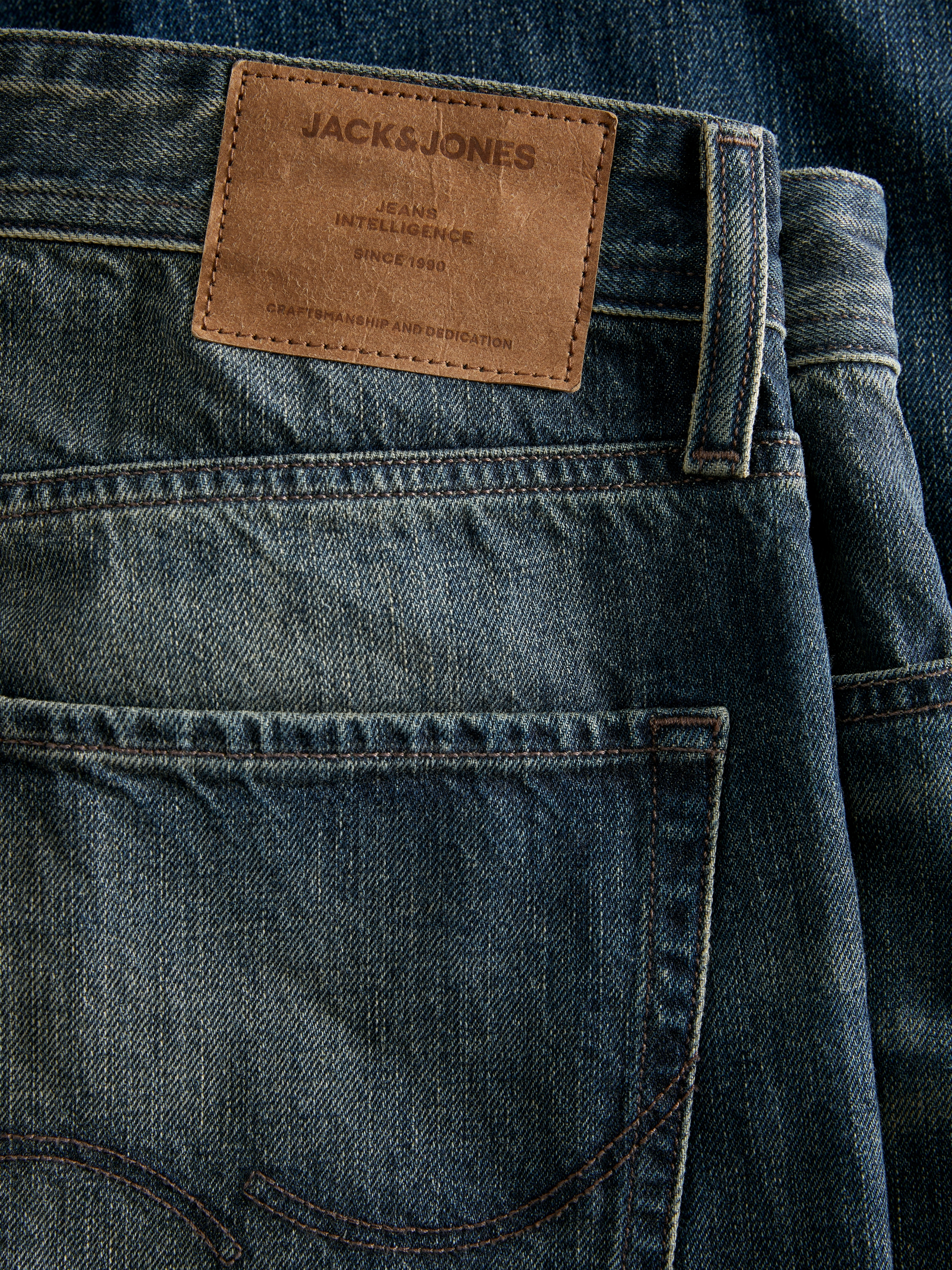 Jack & Jones Loose-fit-Jeans »JJICHRIS JJORIGINAL SBD 921 SN«, mit Gürtelschlaufen