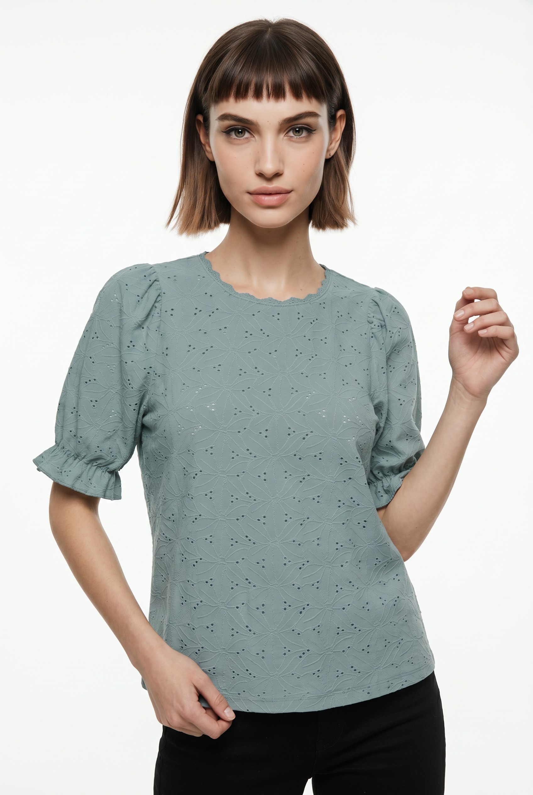 Image of ONLY Kurzarmshirt "ONLNEW SMILLA LIFE S/S PUFF TOP JRS"
