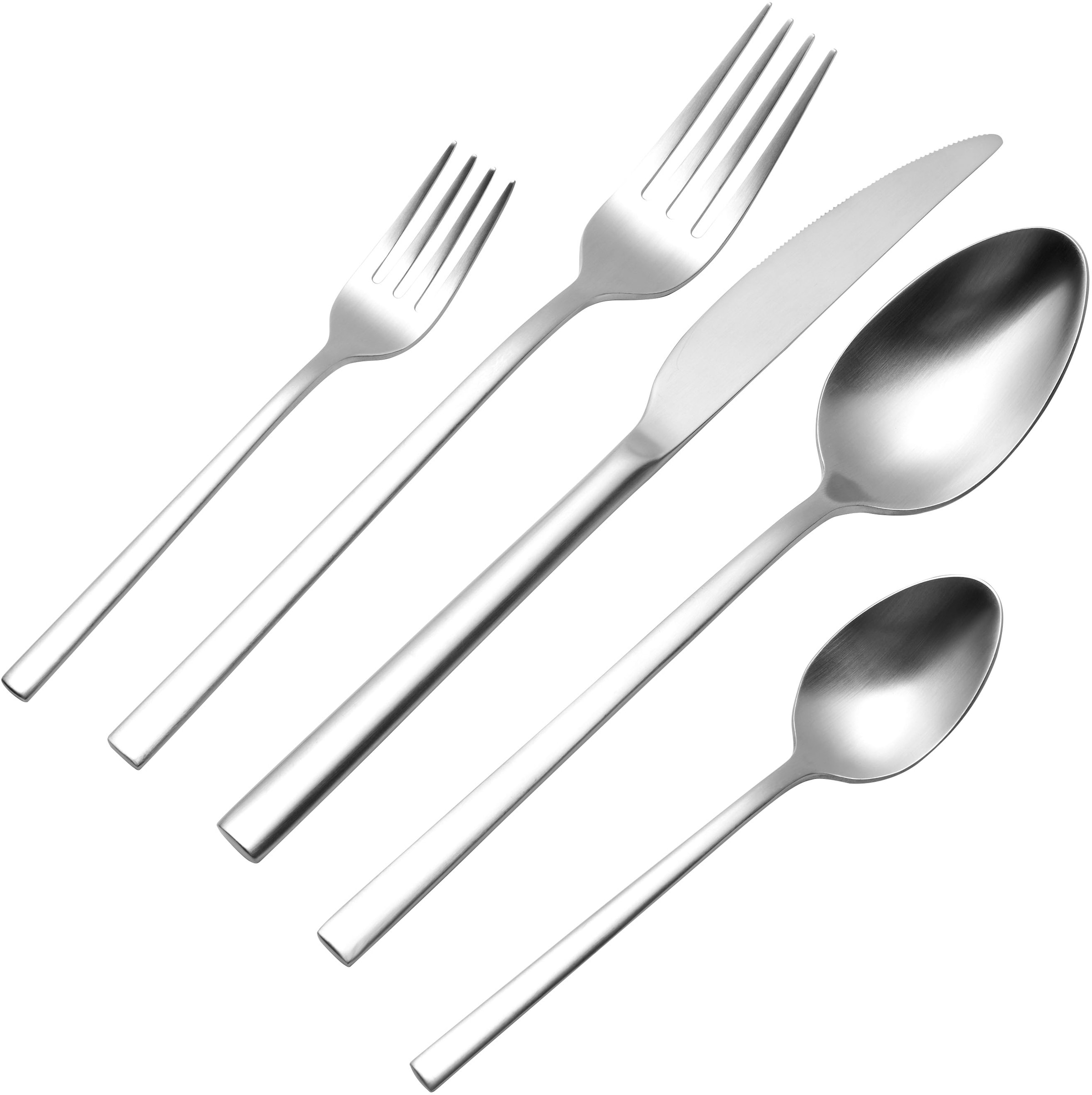 Hanseatic Besteck-Set »SMART, wahlweise in glänzender oder matter Optik« leichtes und minimalistisches Design