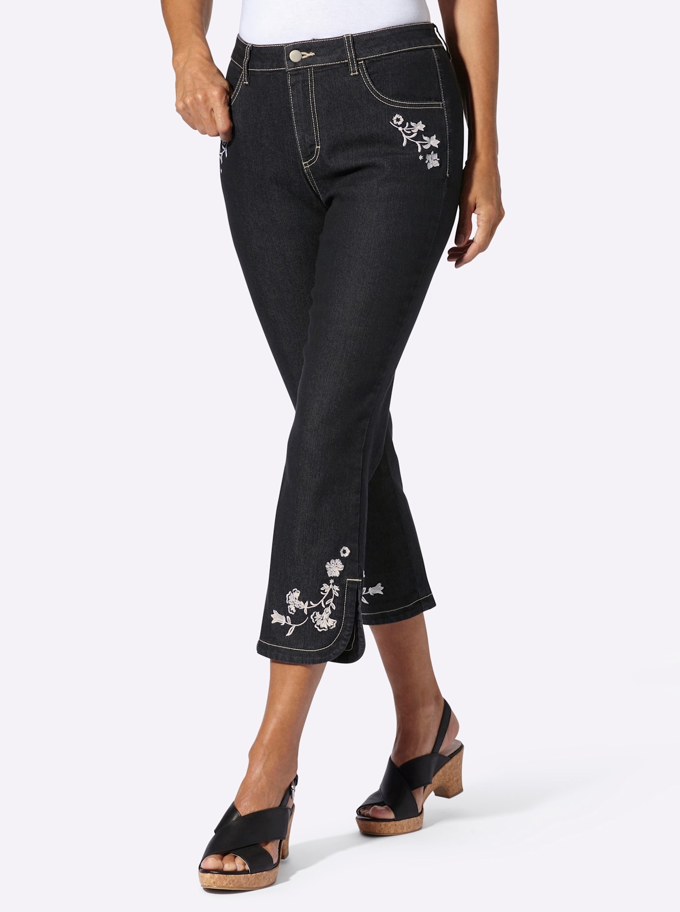 Classic Basics 7/8-Jeans 1 tlg.