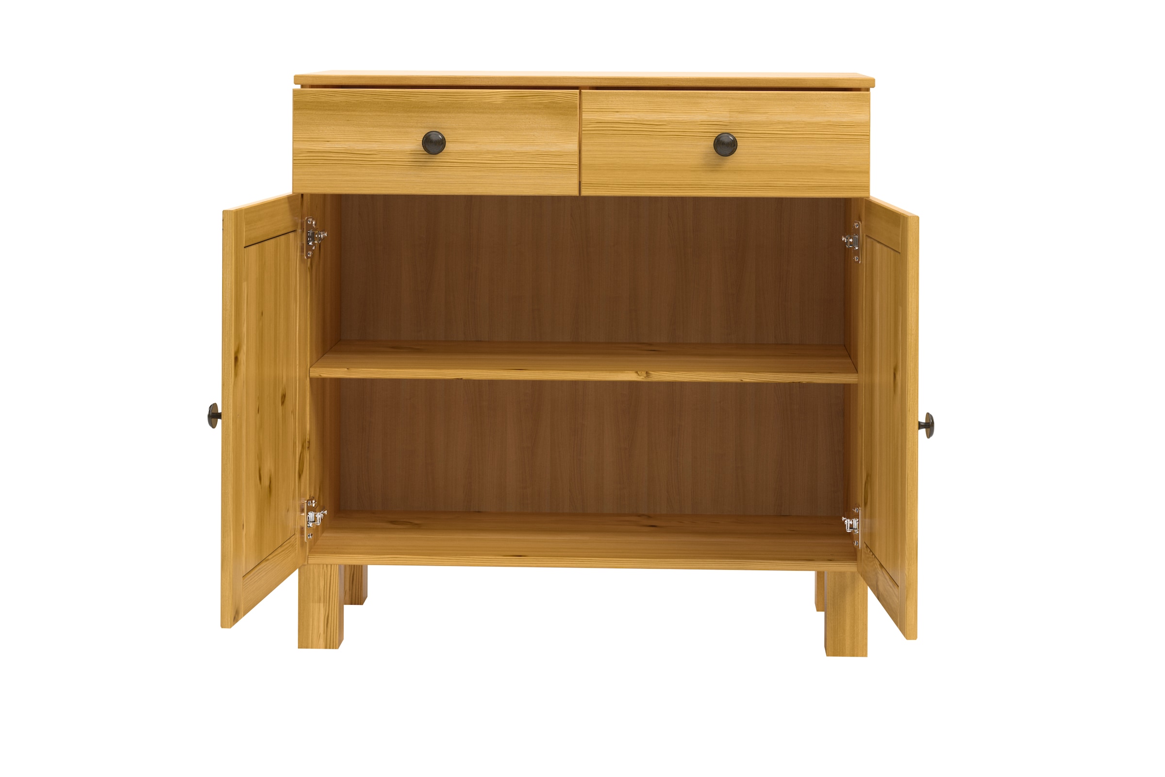 Home affaire Anrichte »Alby2« Mit 2 Türen, 2 Schubkästen und Metallgriffe, Breite 85 cm