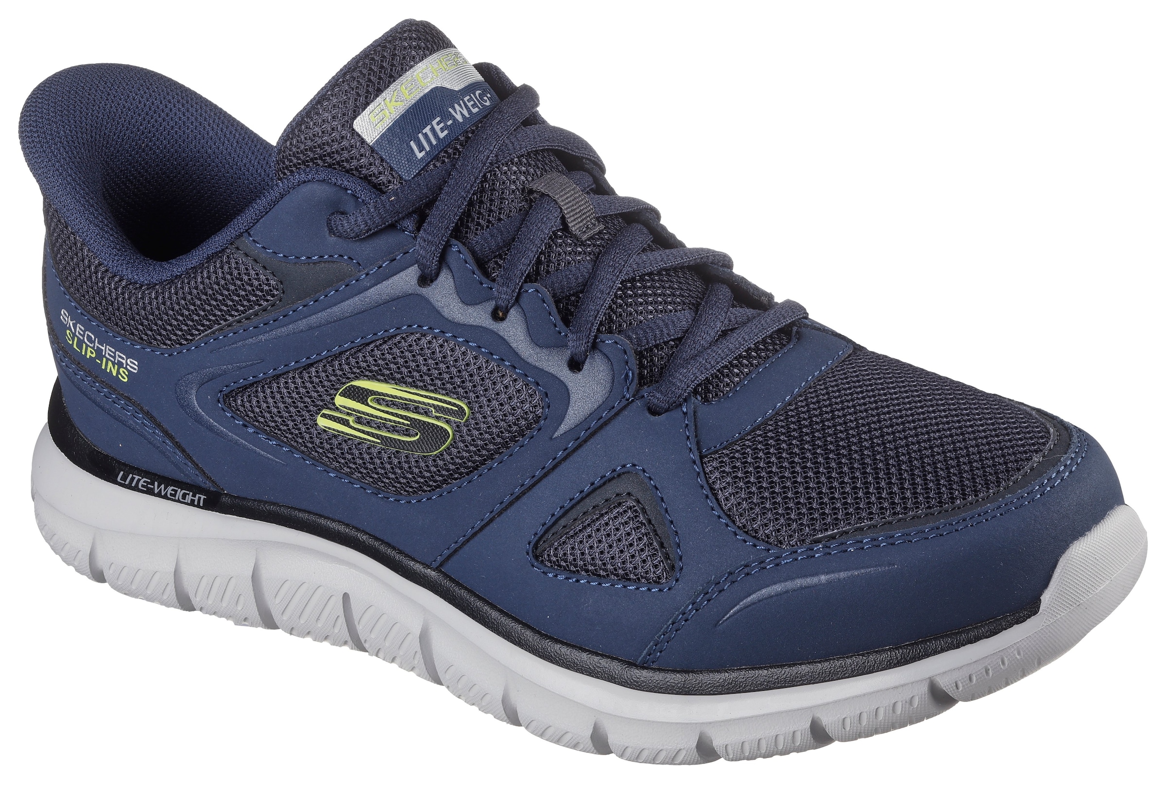 Image of Skechers Slip-On Sneaker "TRACK" Freizeitschuh, Schnürschuh mit Memory Foam