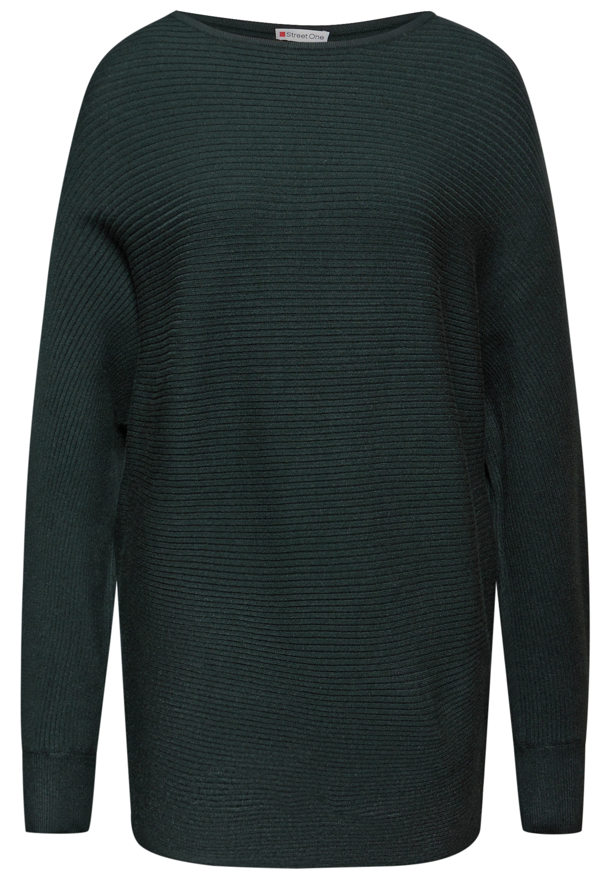 STREET ONE Pull en tricot avec structure fine et coupe ample