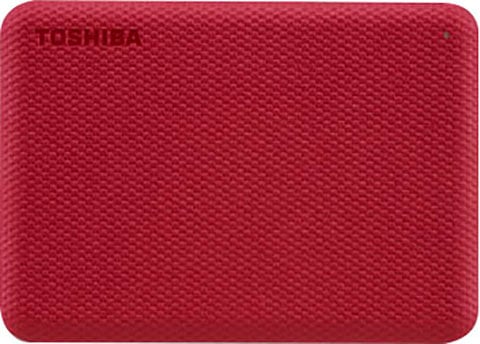 Toshiba externe HDD-Festplatte »Canvio Advance 4TB Red 2020«, 2,5 Zoll, Anschluss USB 3.2