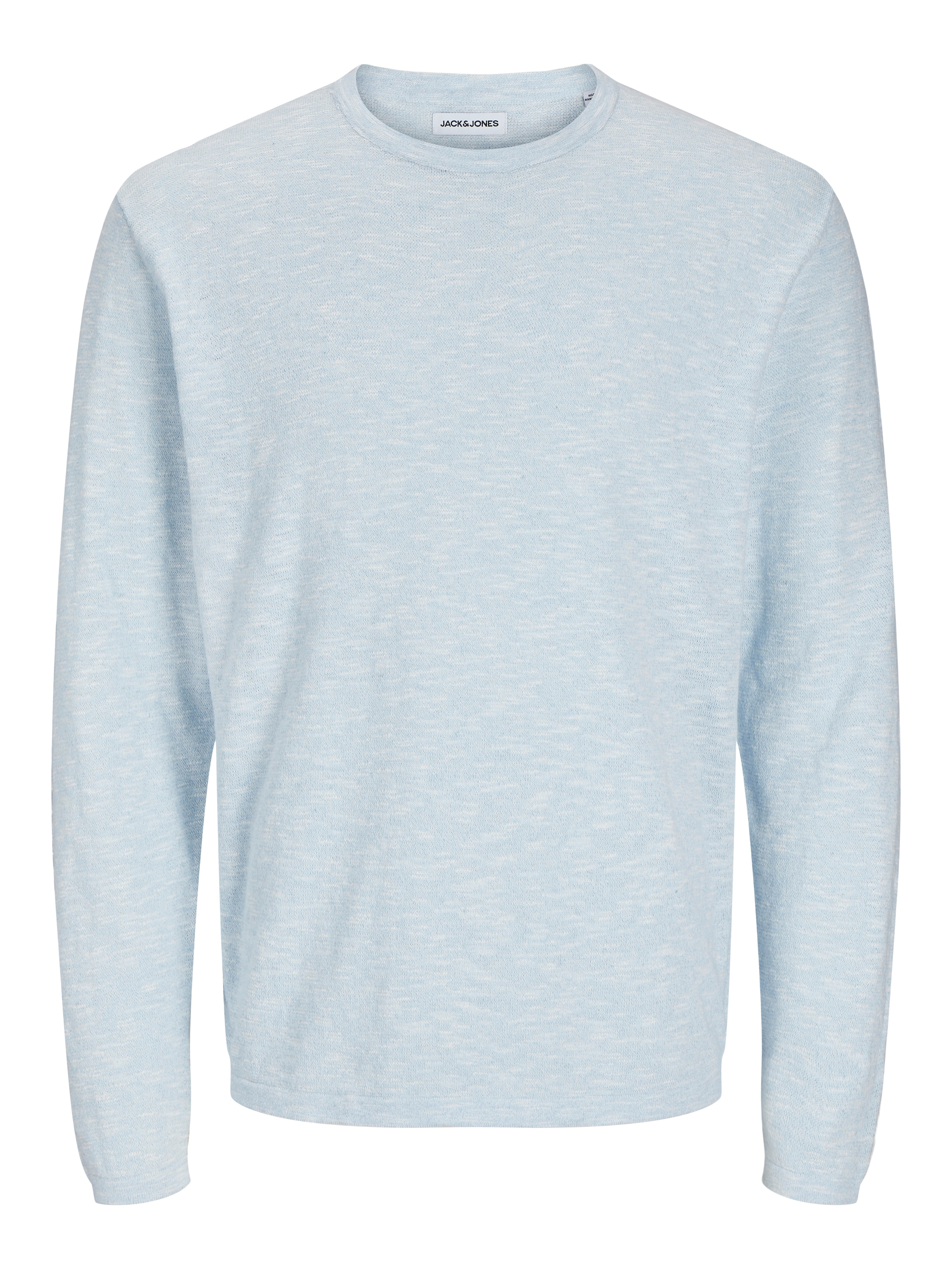Jack & Jones Rundhalspullover »JJESUMMER KNIT CREW NECK SN«, mit Rundhalsausschnitt
