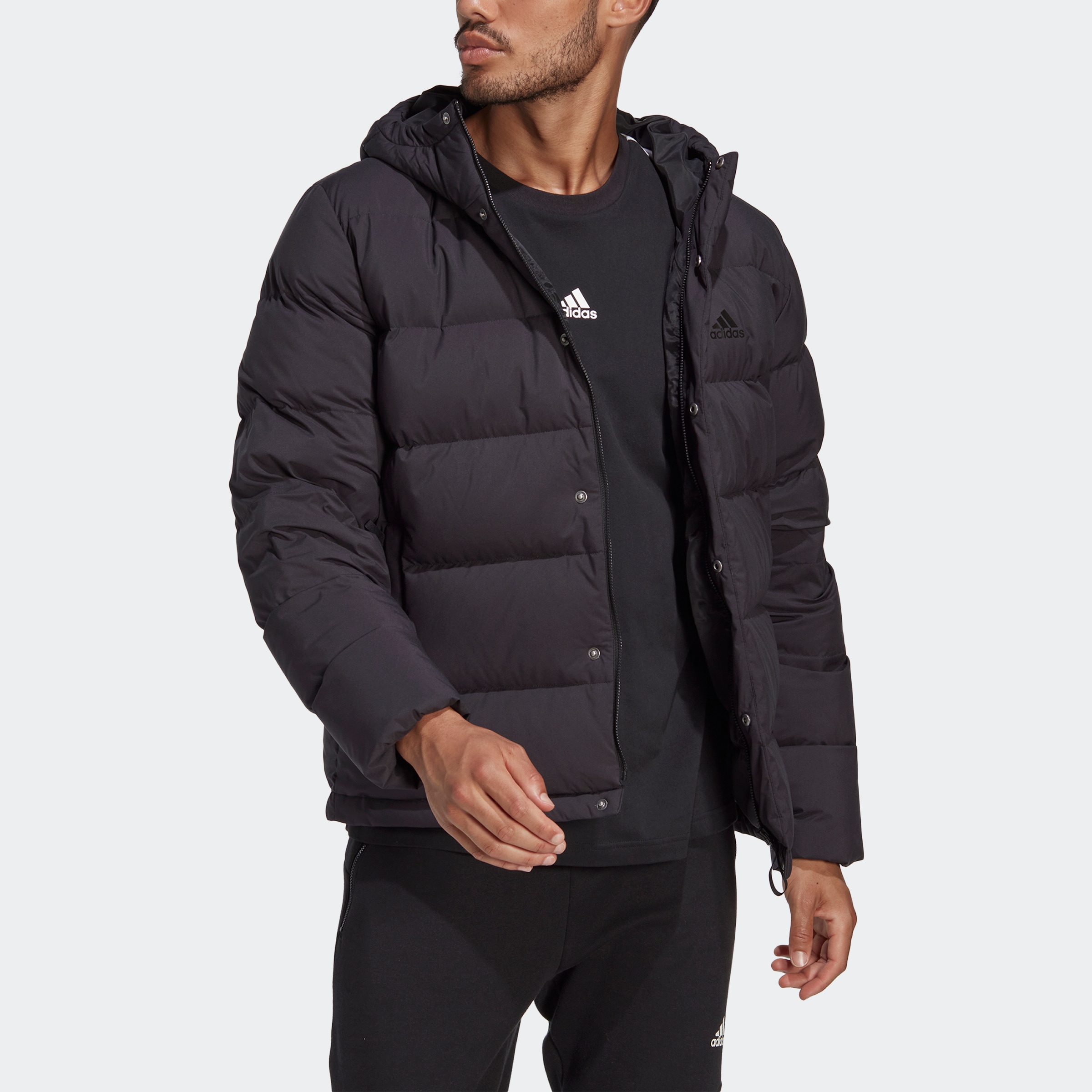 adidas Sportswear Outdoorjacke »HELIONIC HO JKT«, mit Kapuze