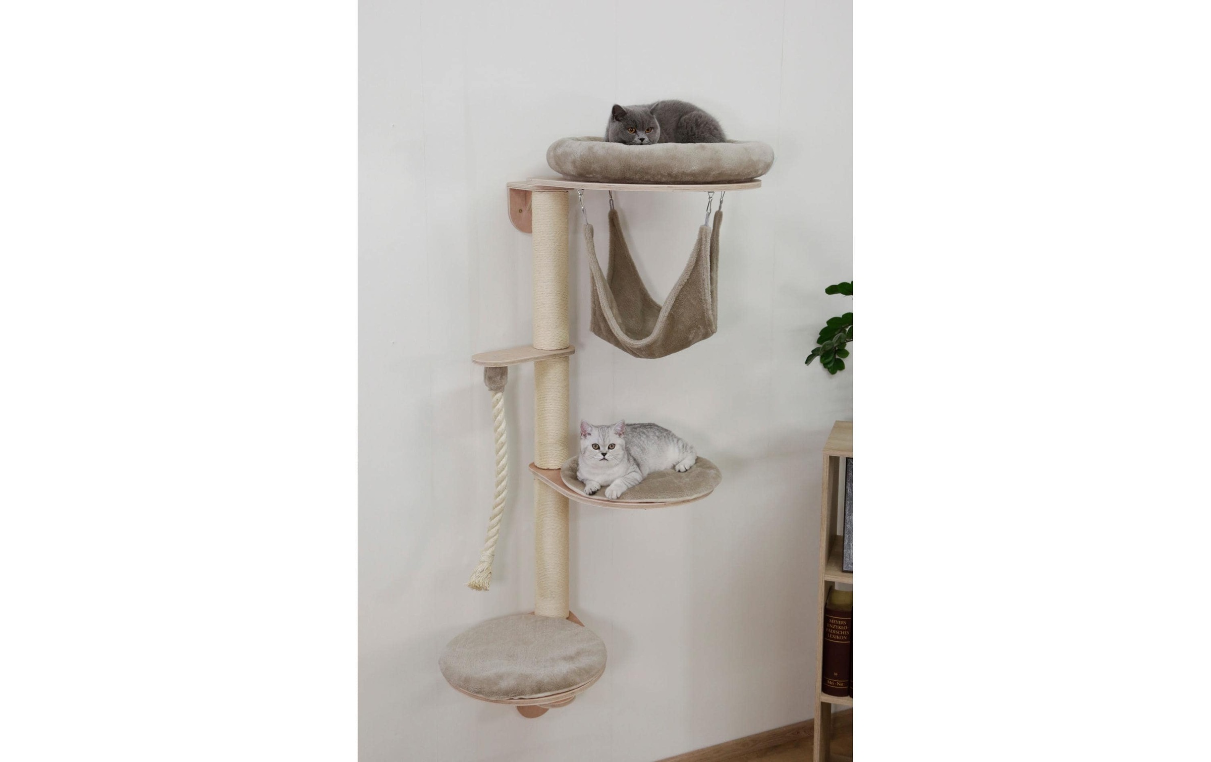 Kerbl Kratzbaum »Dolomit Grappa – 80 x 66 x 158 cm«, hoch