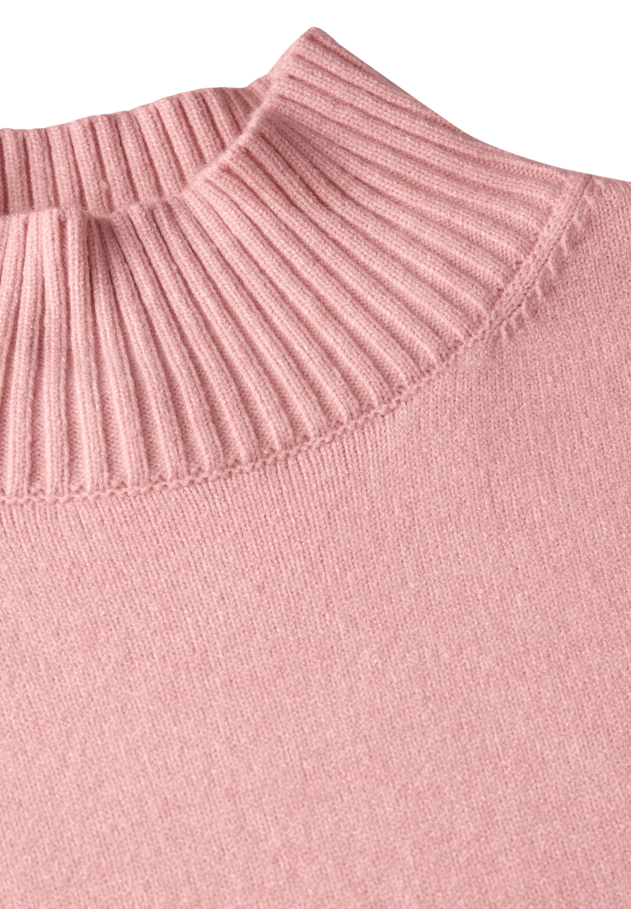 STREET ONE Strickpullover, mit Stehkragen