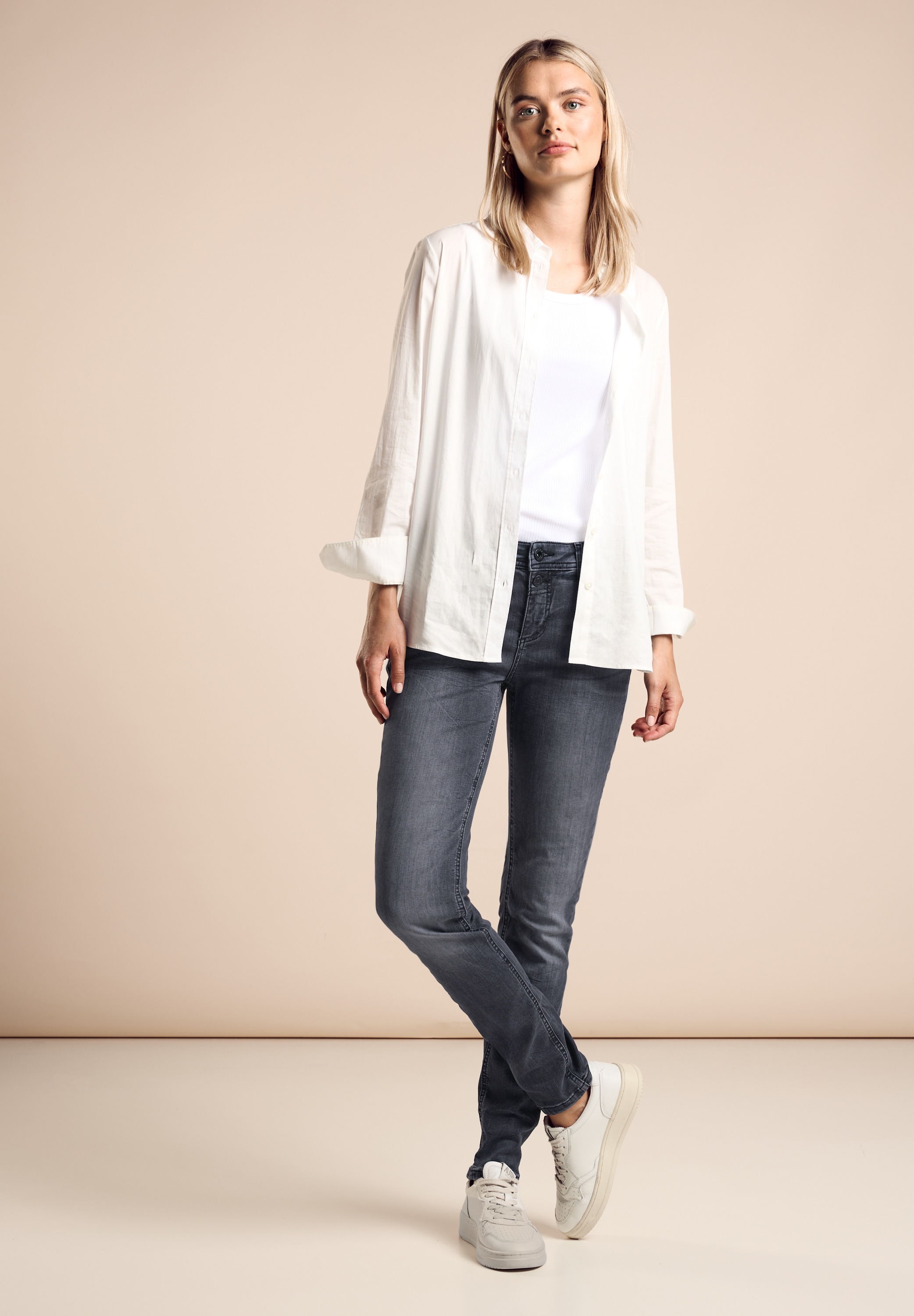 STREET ONE Slim-fit-Jeans »JANE«, mit Stretch