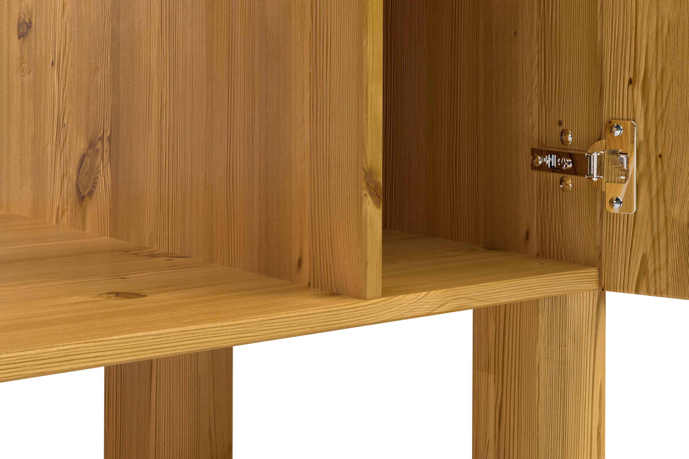 Home affaire Herdumbauschrank »Alby2« Mit Metallgriffen, Breite 100 cm, ohne E-Geräte