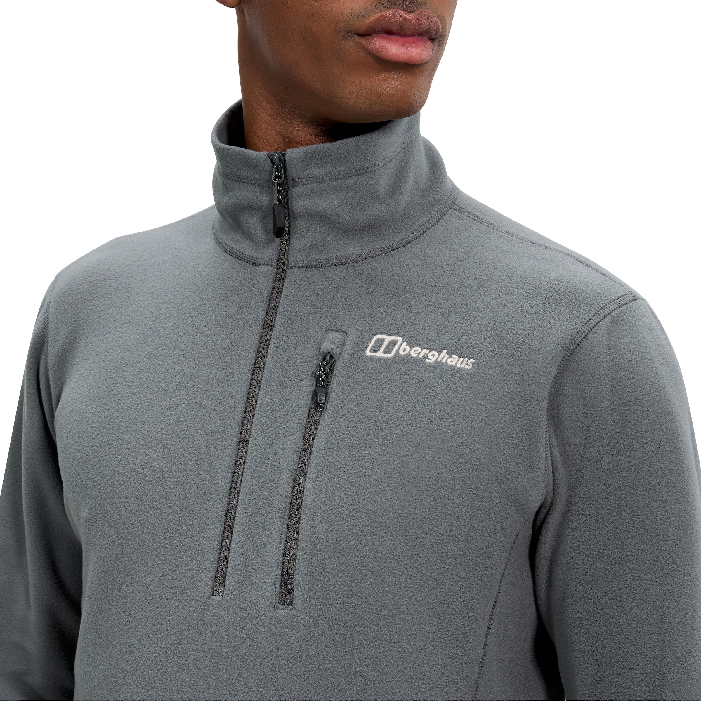 Berghaus Pull en maille polaire aus Polyester, mit Half-Zip, aus Polartec® Classic Microfleece