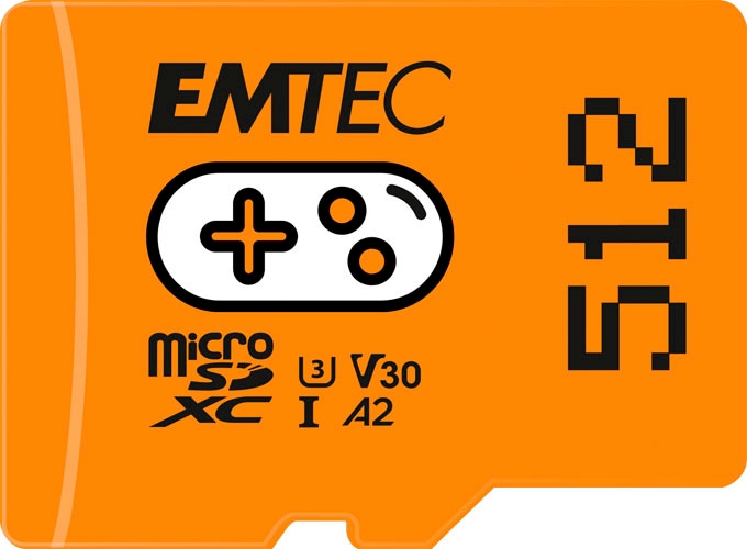 Image of EMTEC Speicherkarte »Gaming microSD 512 GB«, (UHS Class 1 100 MB/s Lesegeschwindigkeit) bei Ackermann Versand Schweiz
