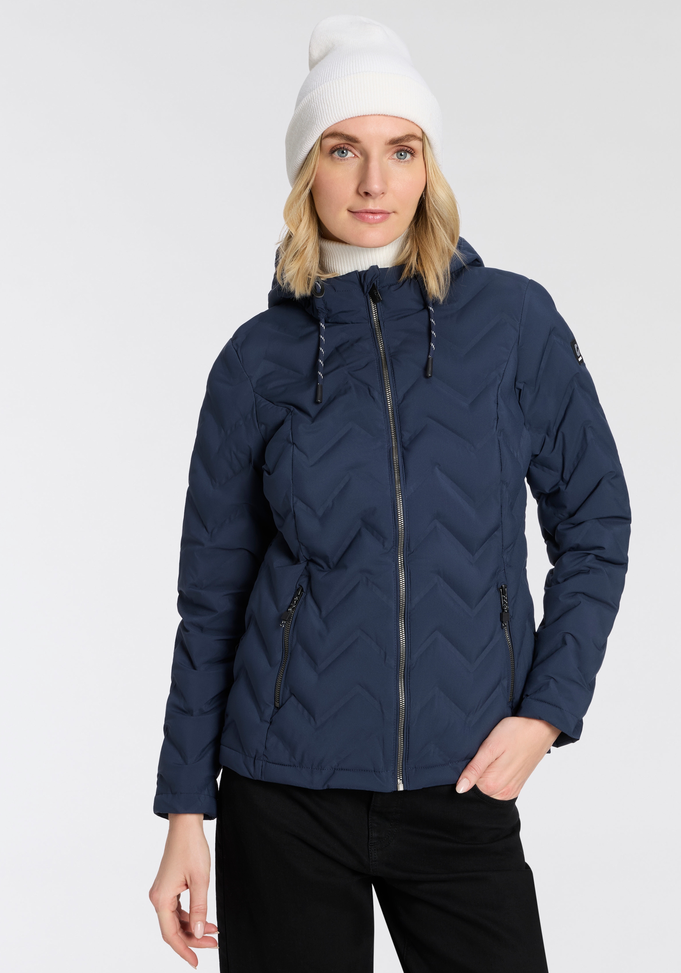 Image of Killtec Steppjacke "KOW 23 WMN QLTD JCKT" wasserabweisend, windabweisend, mit verstellbarer Kapuze