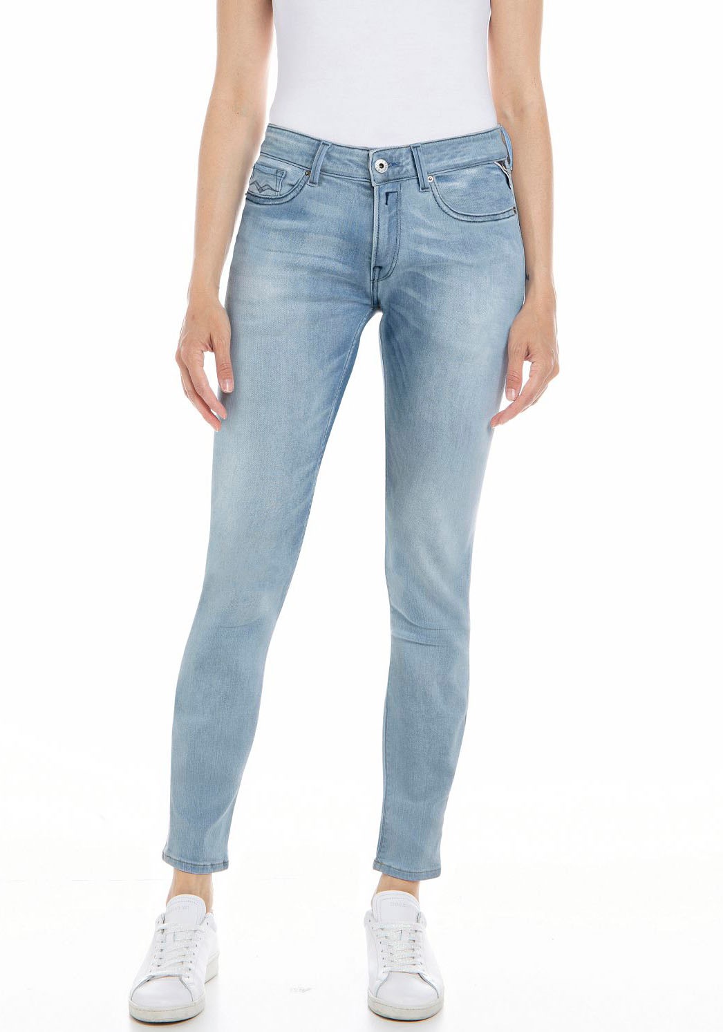 Replay 5-Pocket-Jeans »NEW LUZ«, in Ankle-Länge