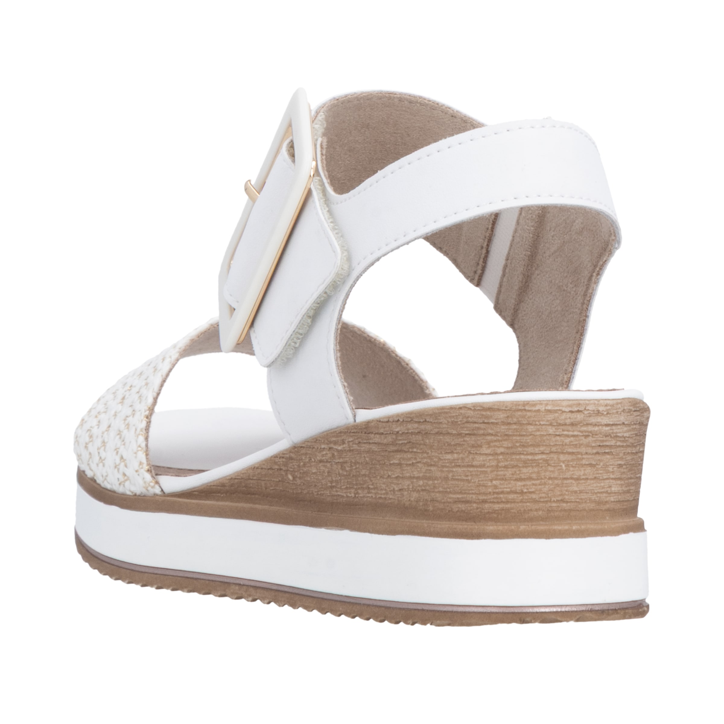 Remonte »ELLE-Collection«  Sommerschuh, Sandale, Bequemschuh mit Klett unter der Zierschnalle