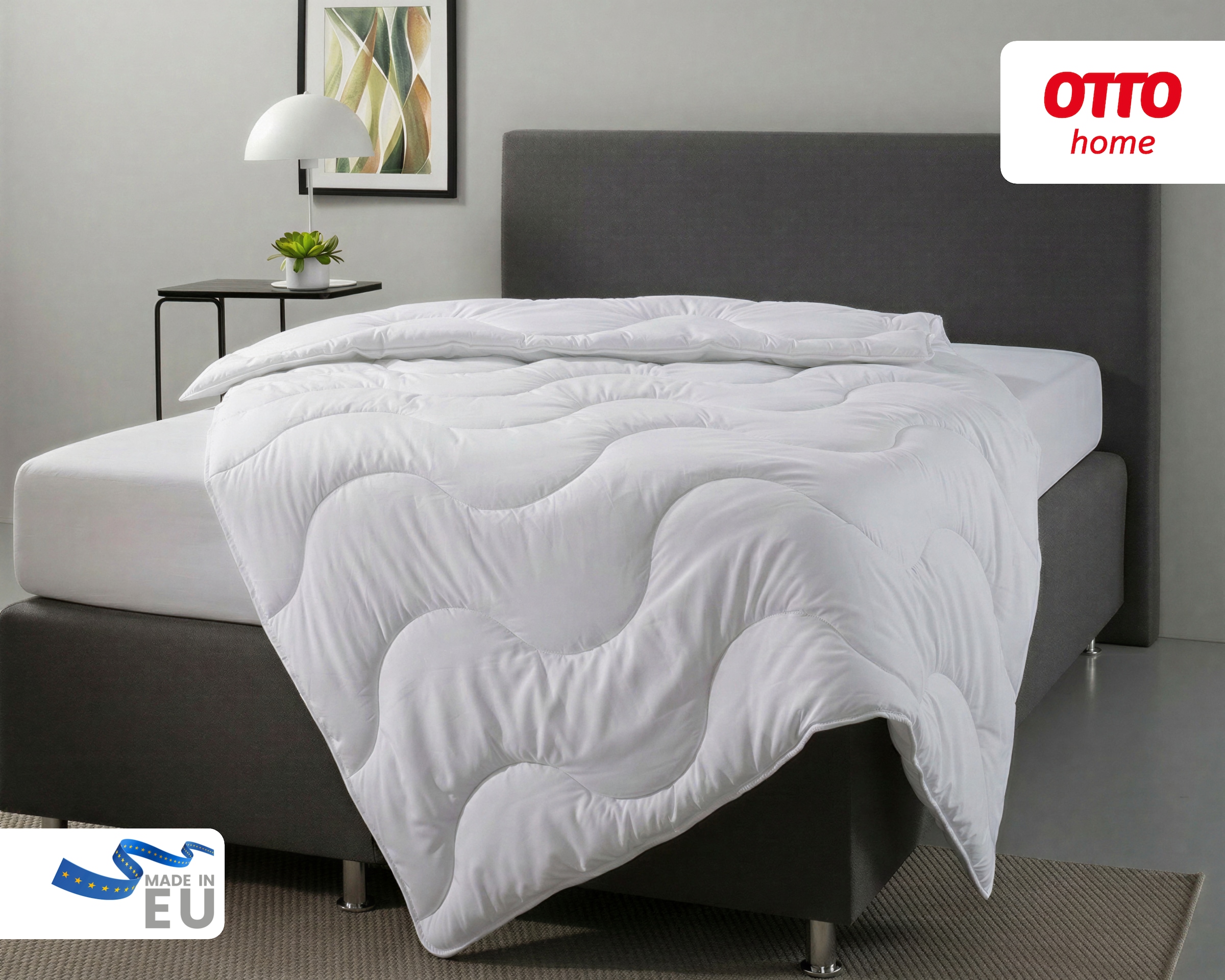 GOODproduct Couette microfibre »Mailo Bettdecke 135x200 cm, 155x220 cm« warm Füllung Polyester 1 cuis tlg. Sommer, Winter, Decke, kuschelweicher Microfaser-Feinbatist Bezug
