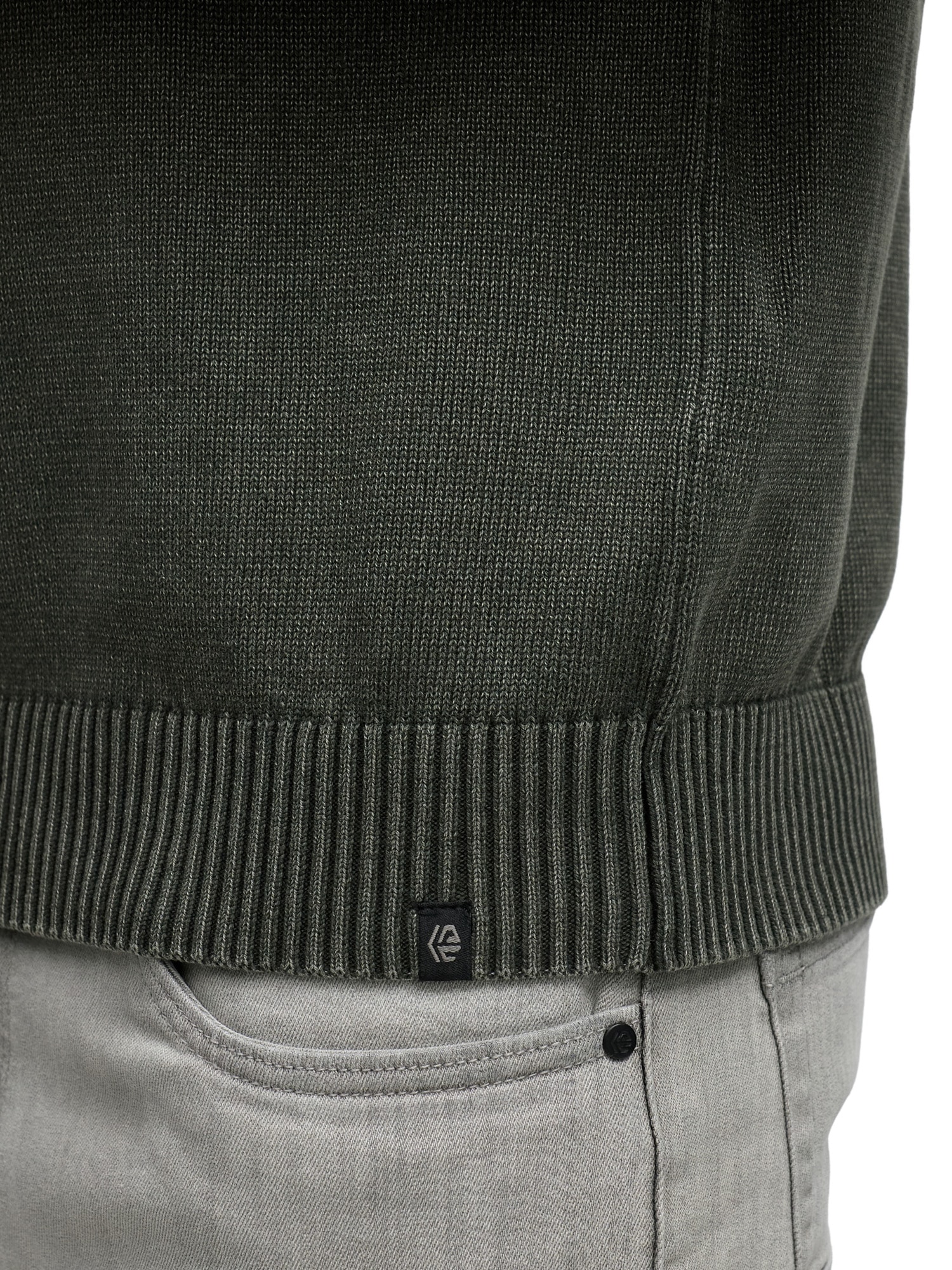 Indicode Pull en tricot »INNiels ½ Placket«
