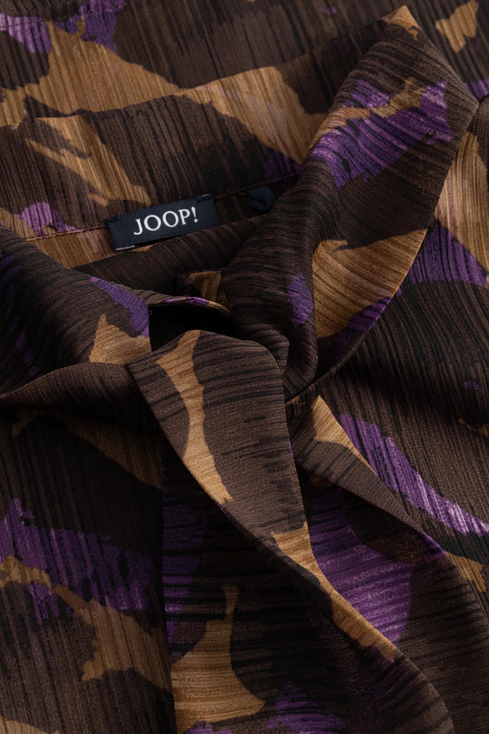 JOOP! Blouse en mousseline »Belsy« avec imprimé total, col à nœud
