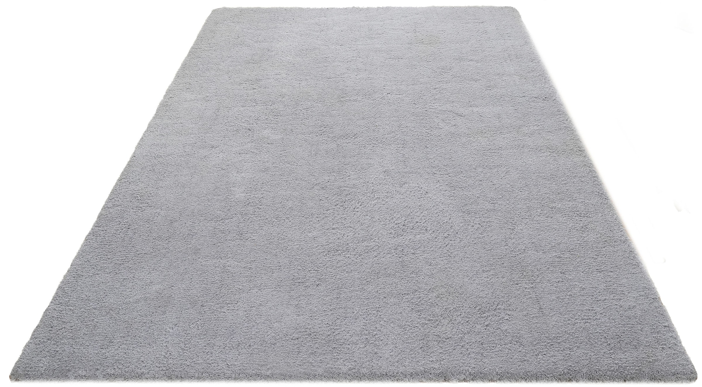GOODproduct Tapis à poils longs »Microfaser Teppich Magong, besonders weich, sehr feiner Flor« Rectangulaire 25 mm Höhe uni, salon, chambre, chambre d'enfant, aussi rond et en coureur