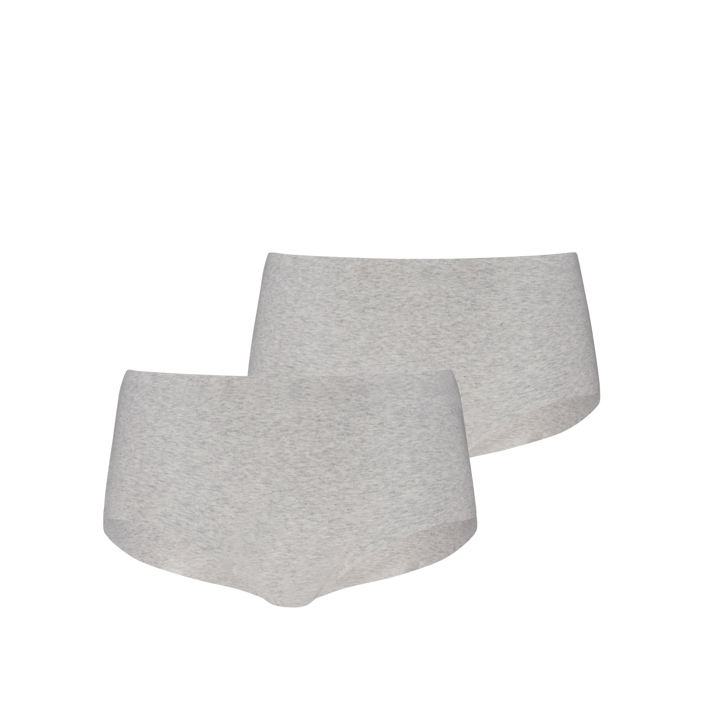 Image of PUMA Panty "PUMA WOMEN INVISIBLE COTTON MINI SHORTS" 2er Pack, nahtlose Ränder für eine unsichtbare Passform