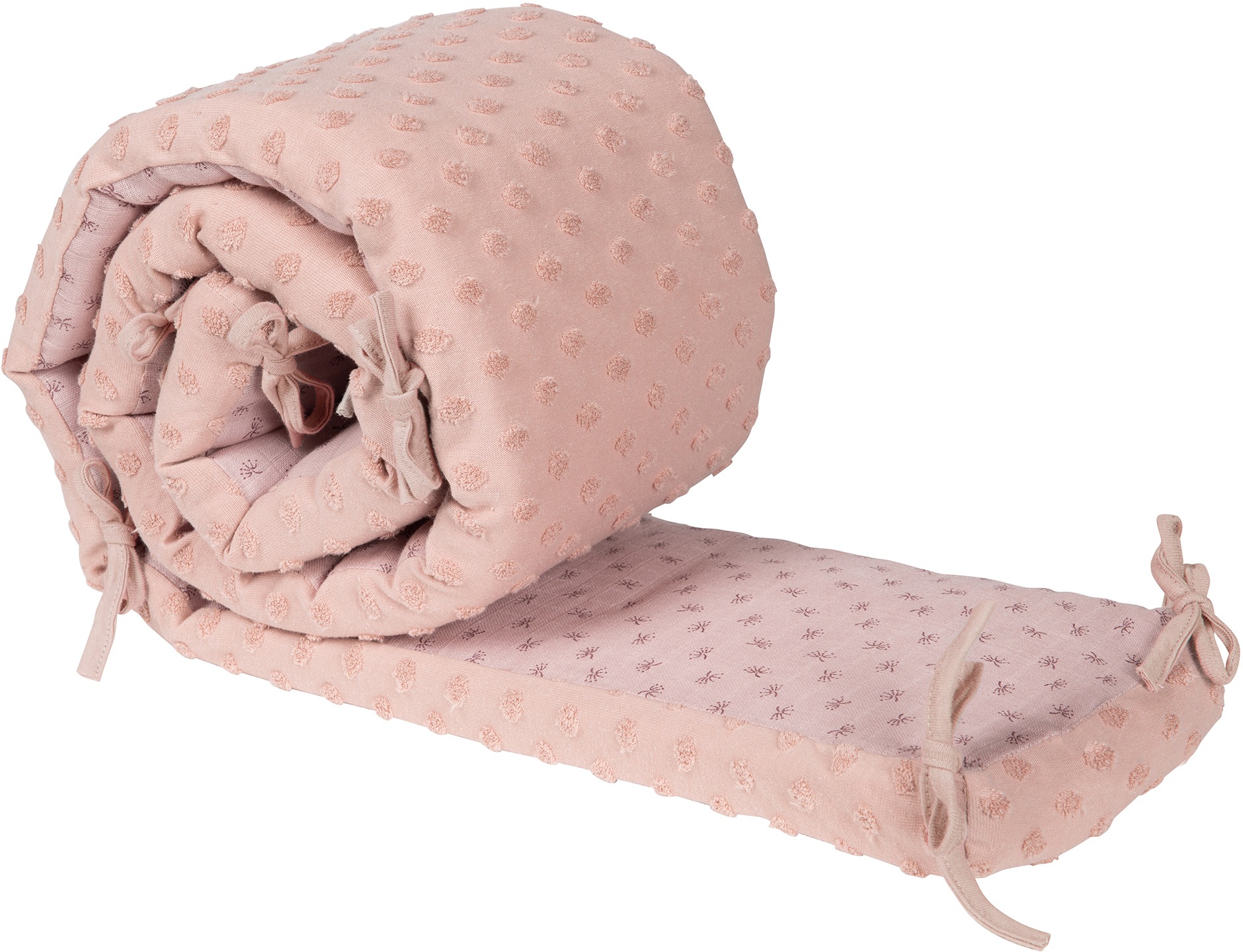 roba® Bettnestchen »Lil Planet, rosa/mauve«, GOTS made with organic materials, zertifiziert durch BCS 36081