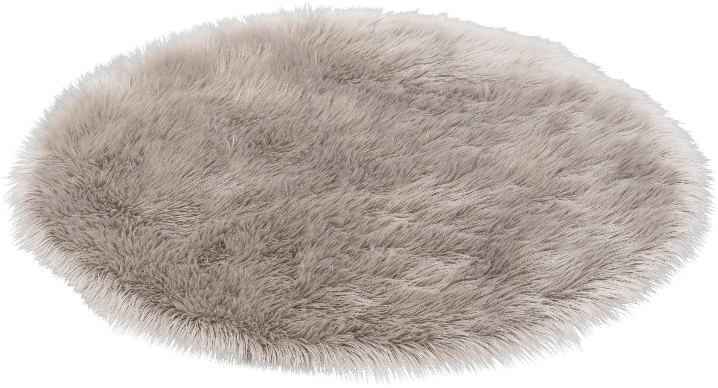 Image of ASTRA Fellteppich »Mia«, rund, 50 mm Höhe, Kunstfell, waschbar, Wohnzimmer bei Ackermann Versand Schweiz