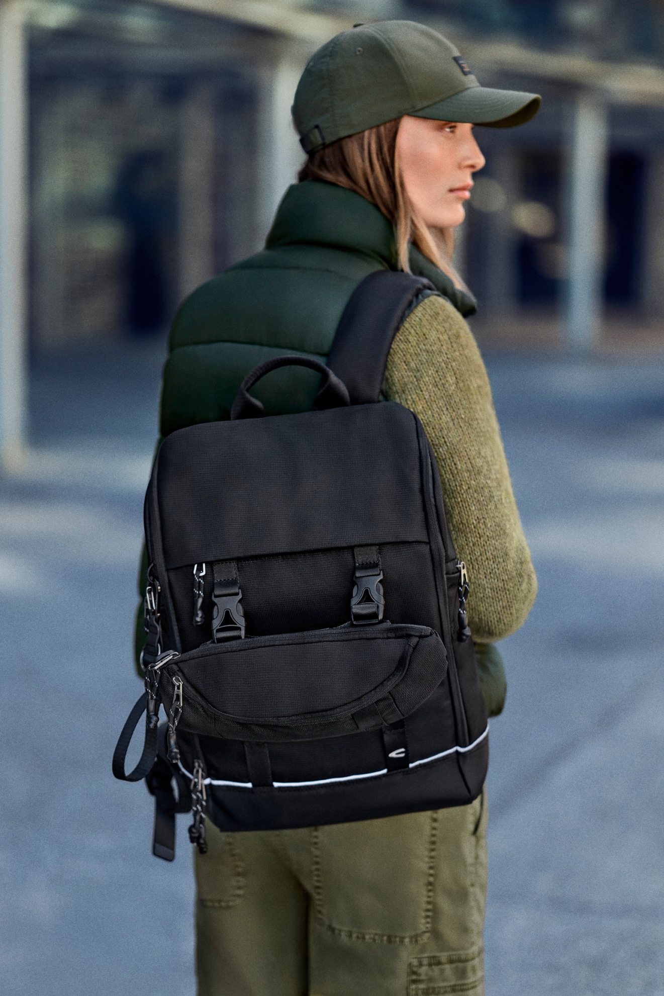 camel active Rucksack »Connect« perfekt durchdachtes modulares Reisetaschensortiment in vielen Styles