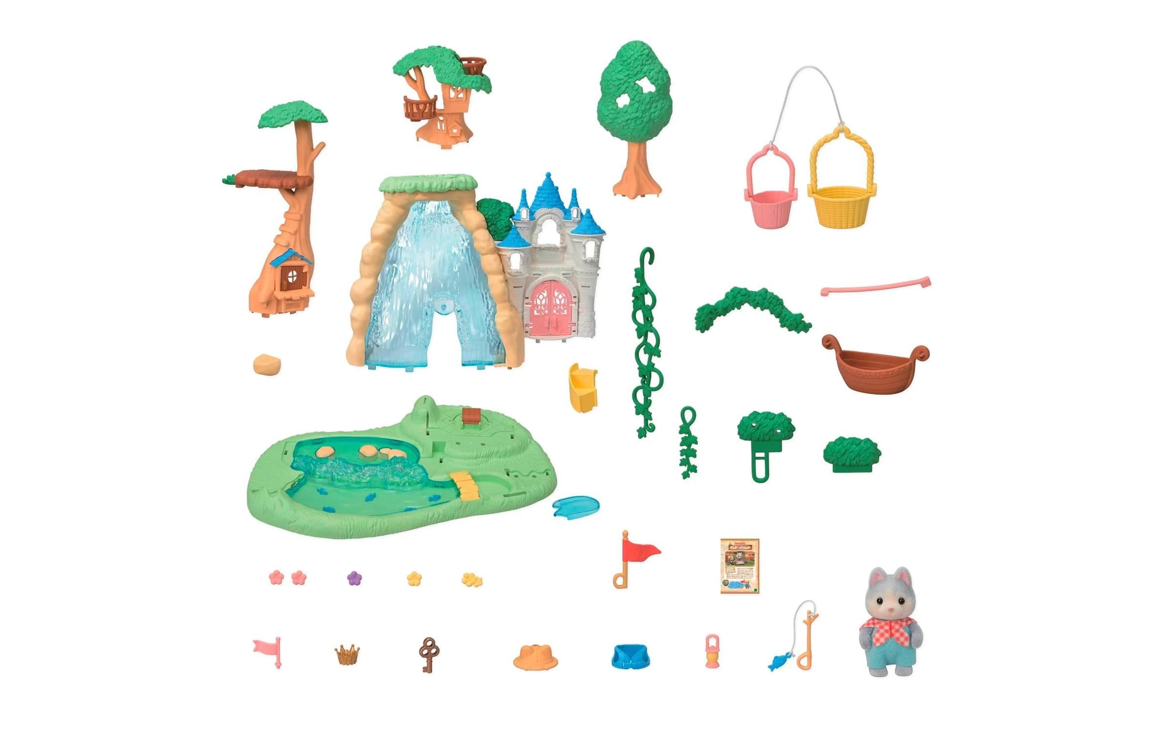 Sylvanian Families Spielwelt »Abenteuerspielplatz Wasserfall«