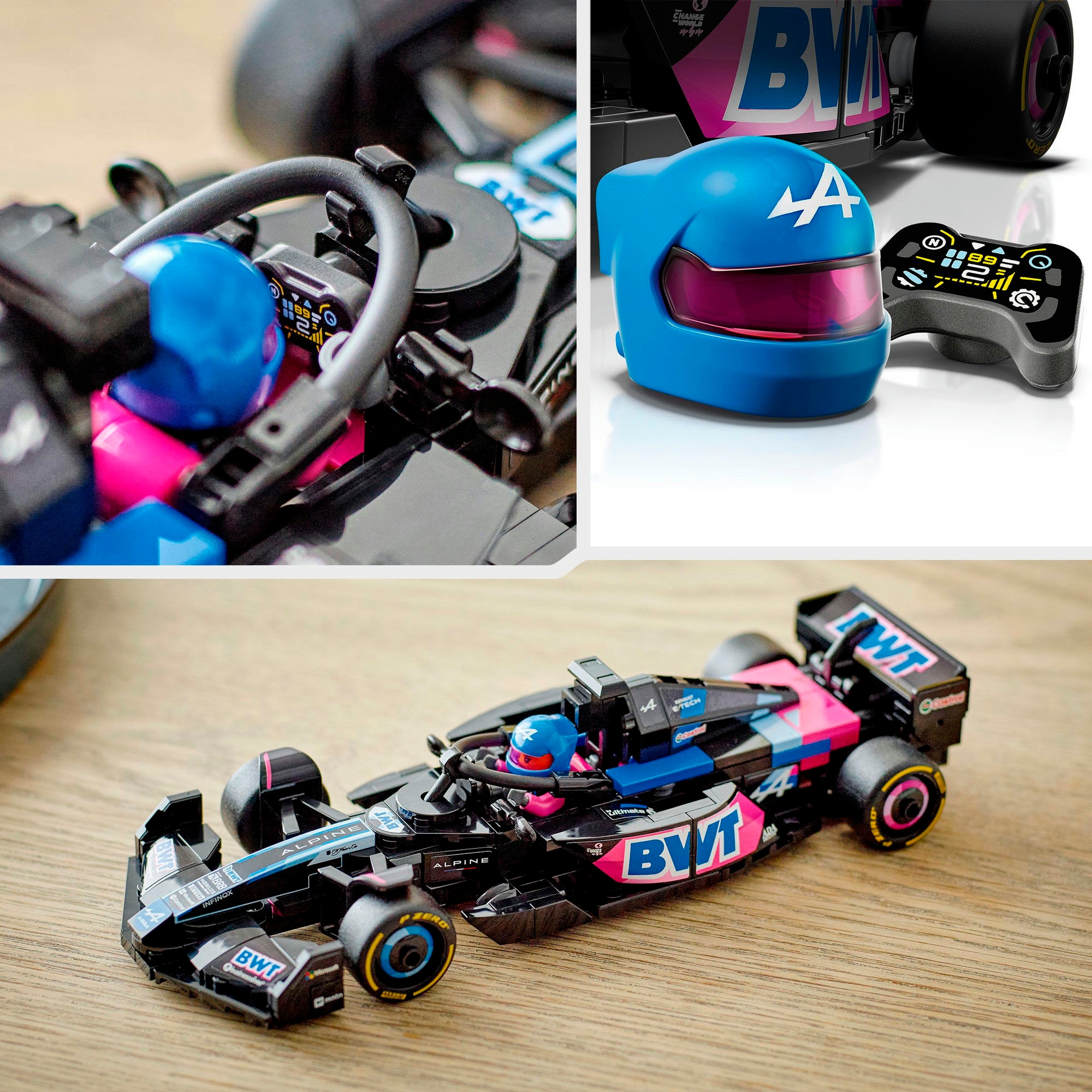 LEGO® Pions de construction »BWT Alpine F1® Team A524 Rennauto (77248), LEGO® Speed Champions« Made in Europe