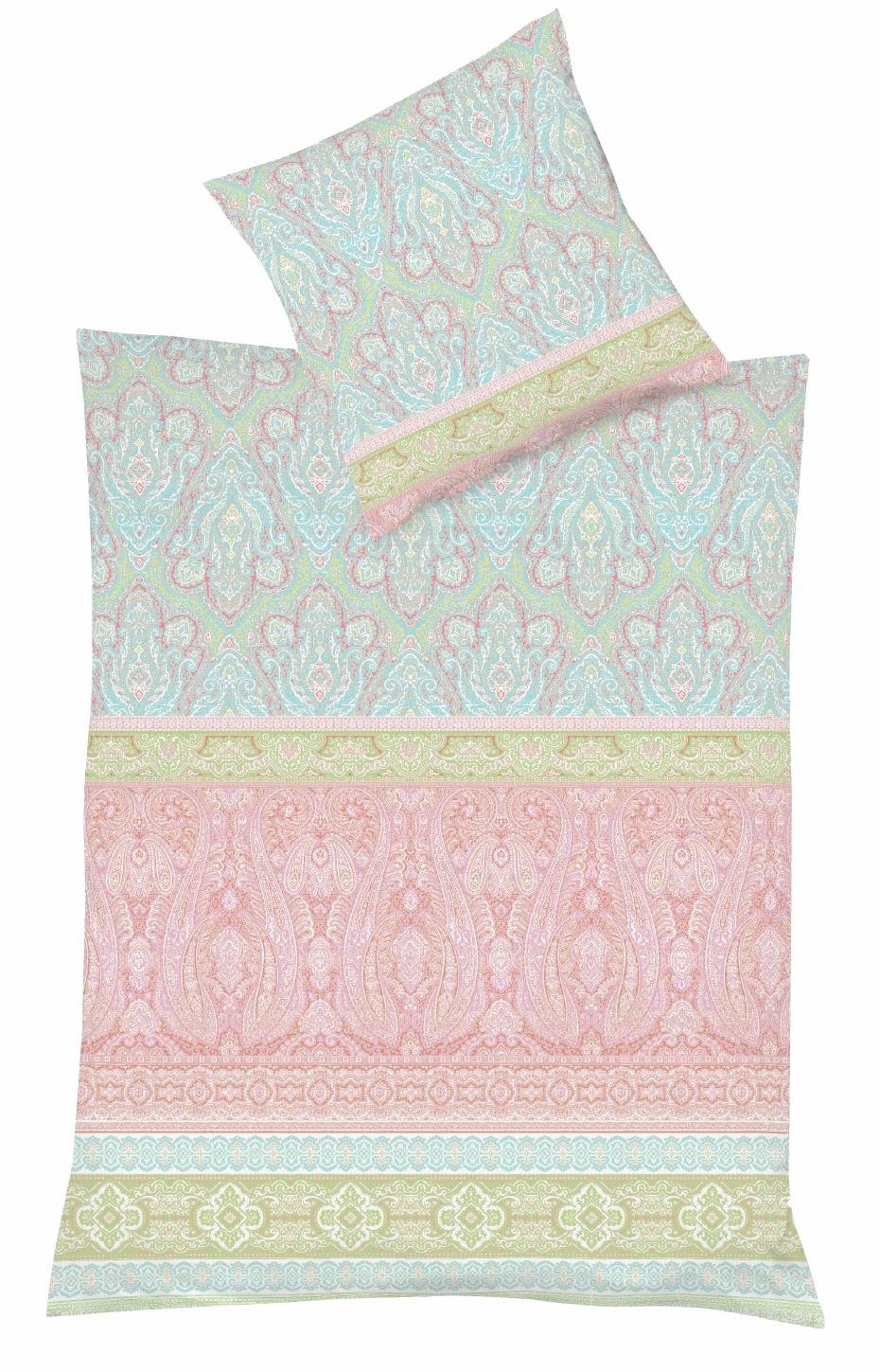 Image of fleuresse Bettwäsche »Milano 4128, Mako-Satin (2tlg.)«, (2 tlg.) bei Ackermann Versand Schweiz