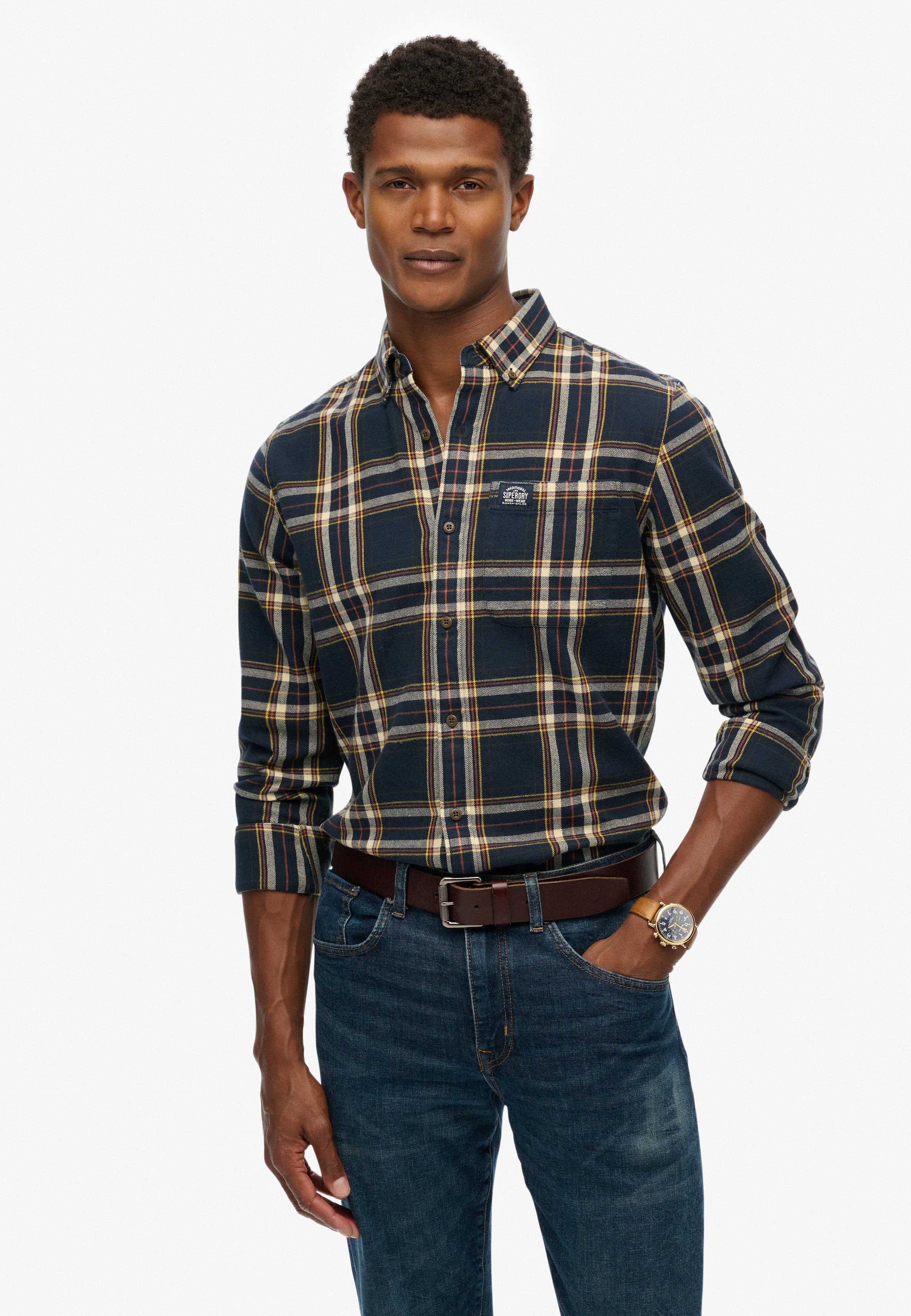 Image of Superdry Langarmhemd "L/S COTTON LUMBERJACK SHIRT"