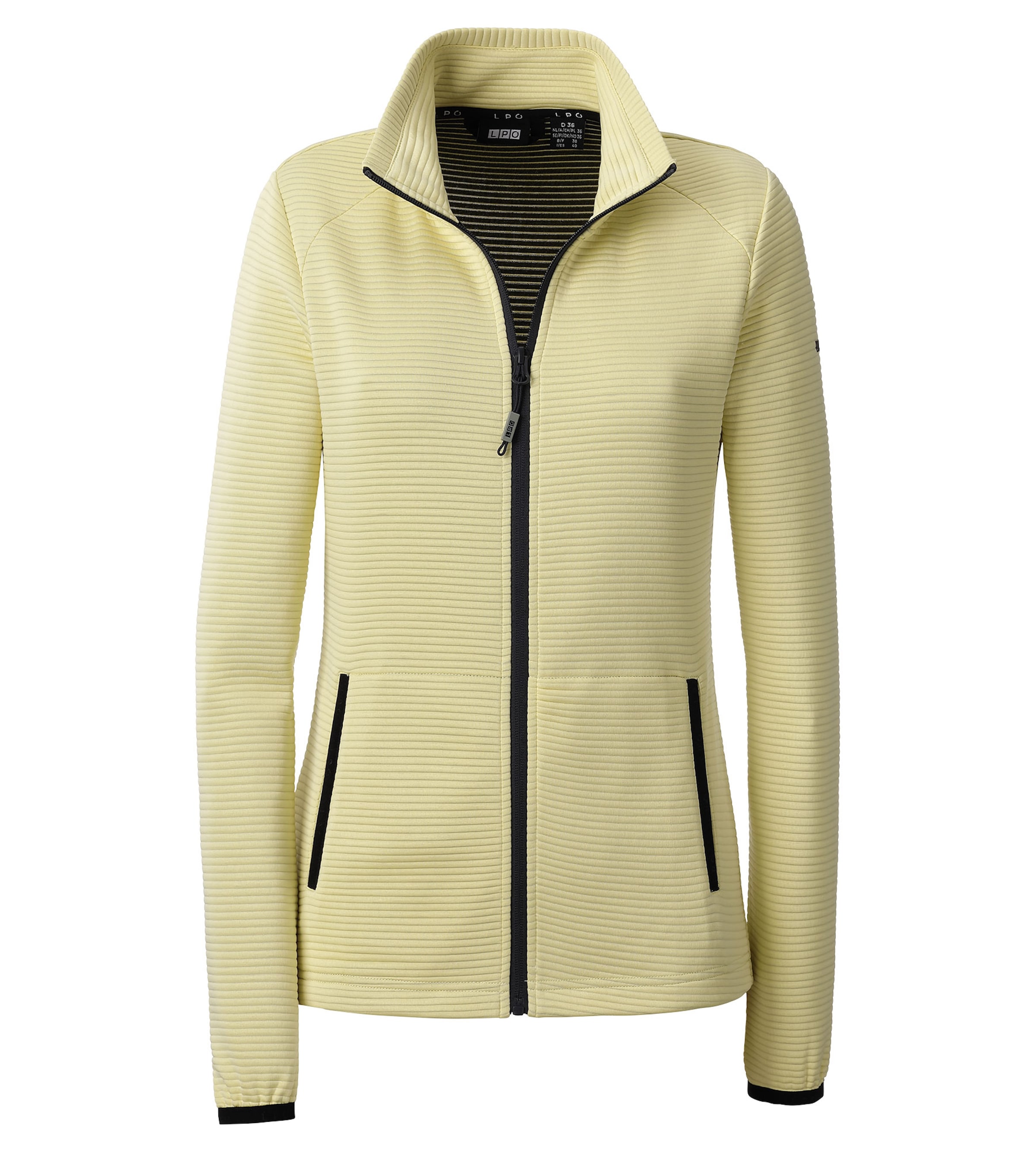 LPO Strickfleecejacke »XARA WMN« mit Stehkragen