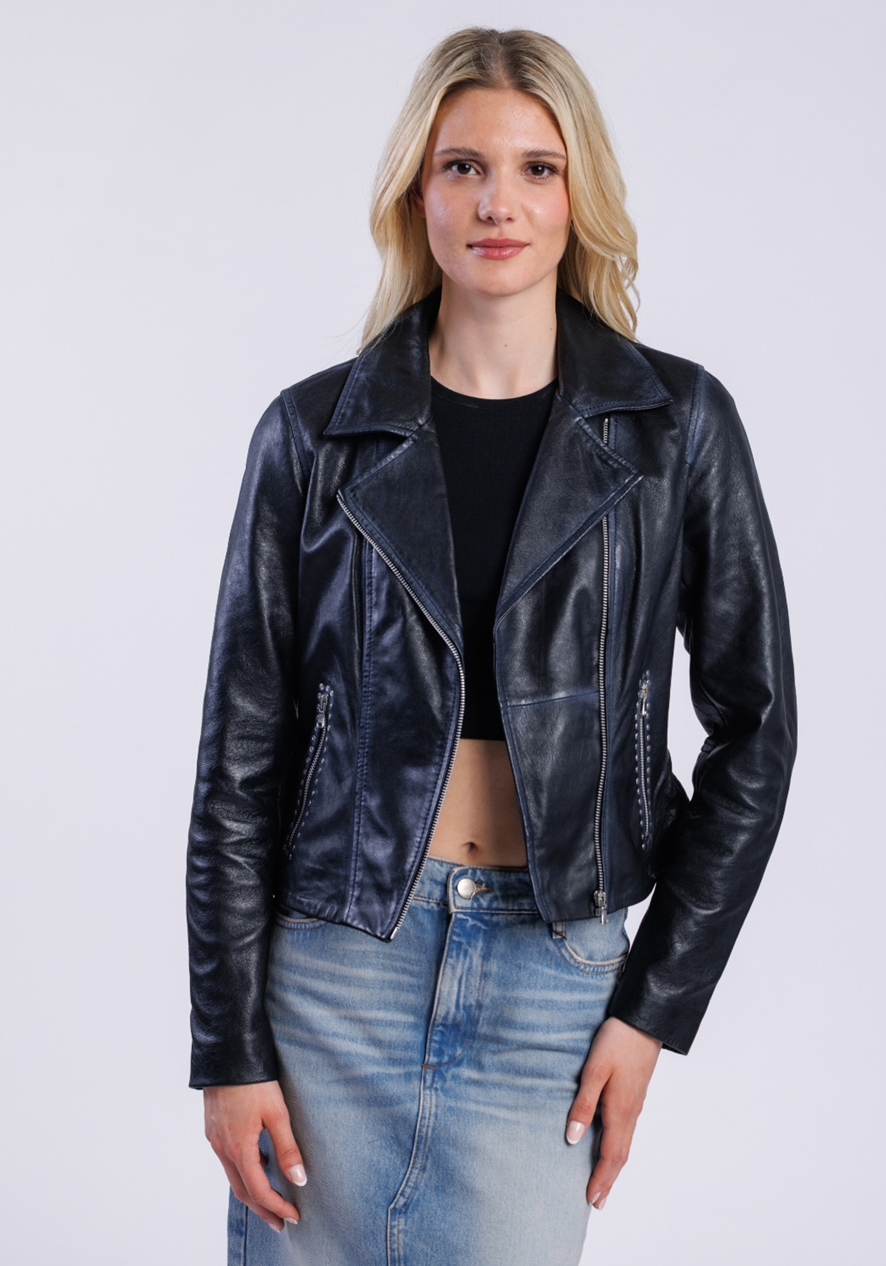 Image of Freaky Nation Lederjacke "Lederjacke-FN"