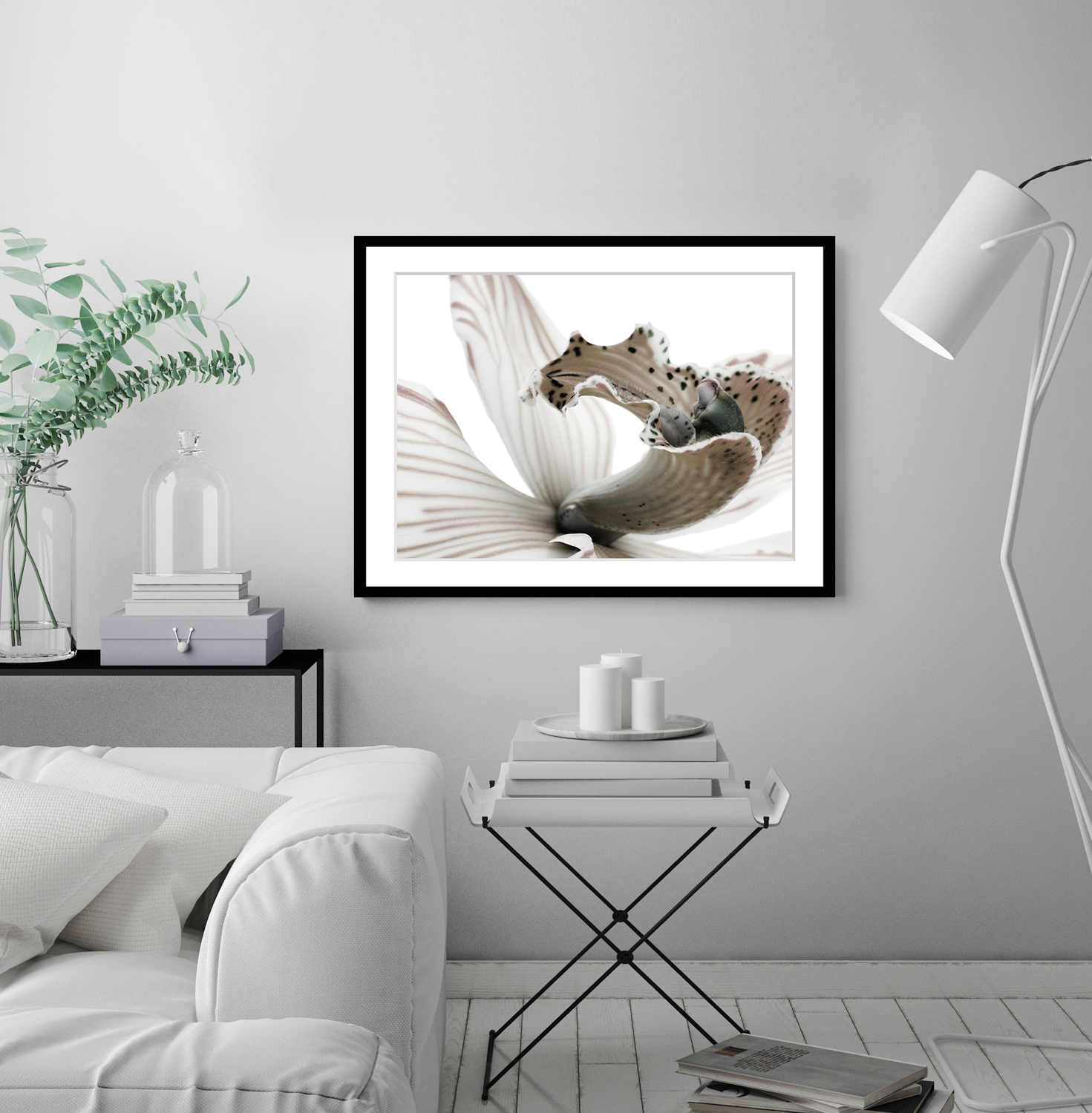 Image of queence Bild "Herkules" Blumen Blumenbilder Foto Kunst Pflanzenbilder Rosen, gerahmt