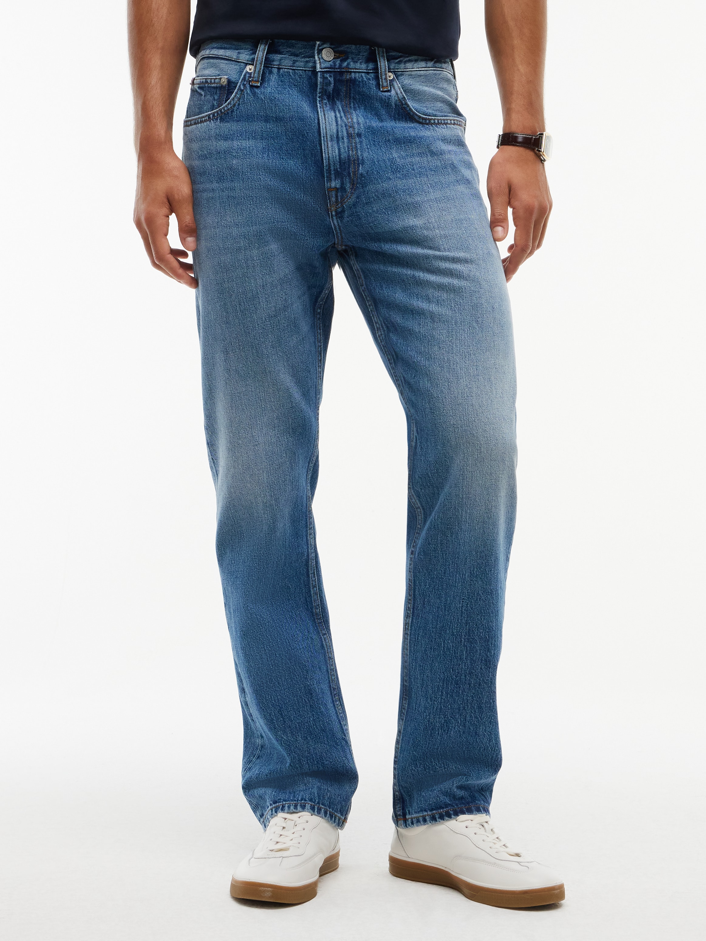 Image of Tommy Hilfiger Gerade Jeans "DOVER REGULAR STRAIGHT" im 5-Pocket-Style, mit Used-Effekten