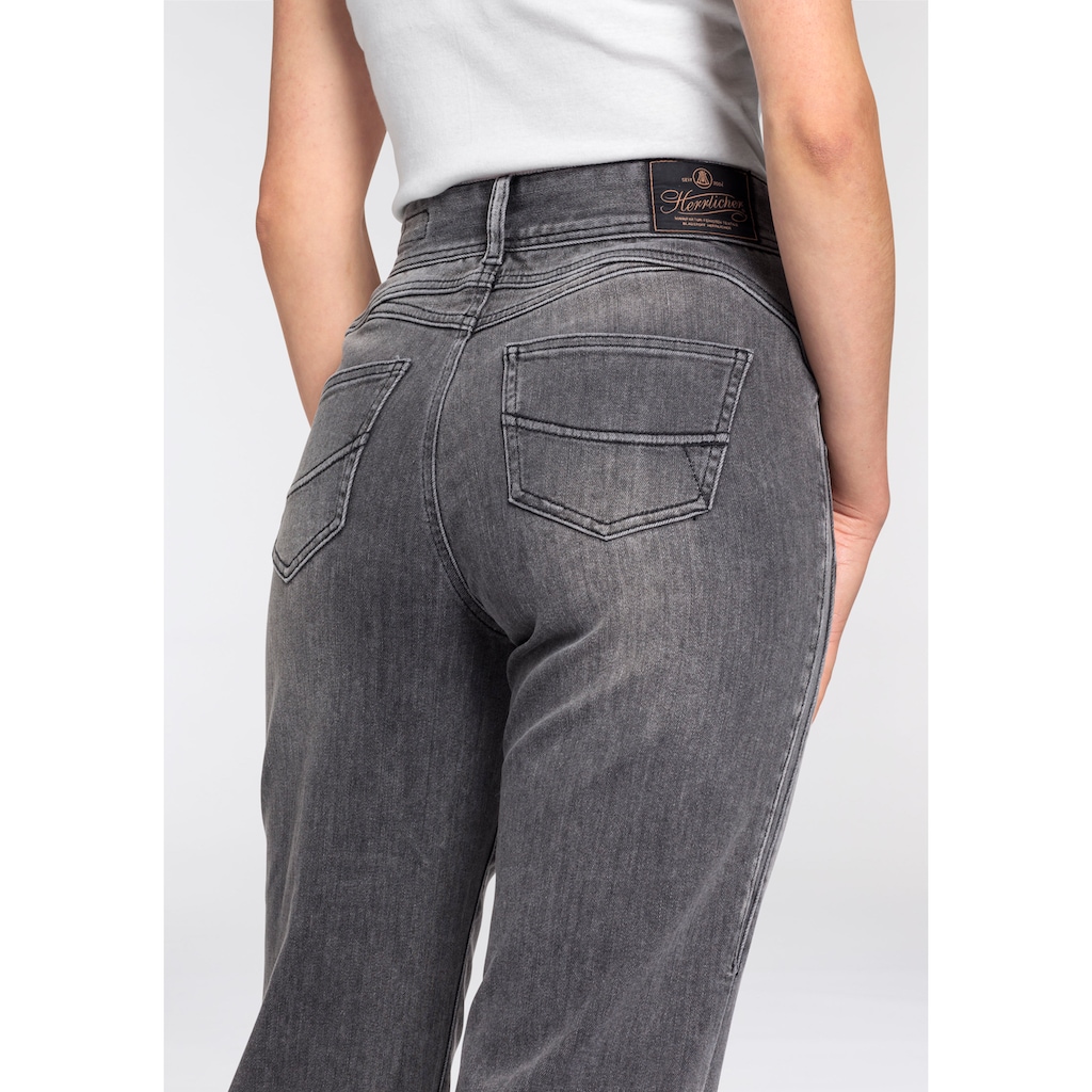 Herrlicher High-waist-Jeans »HI Tap Denim Black Light«