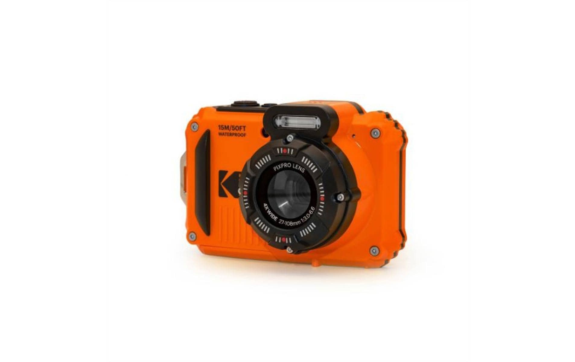 Kodak Kompaktkamera »PixPro WPZ2 Kit« , 16,35 , 4 fach fach x opt. Zoom , WLAN