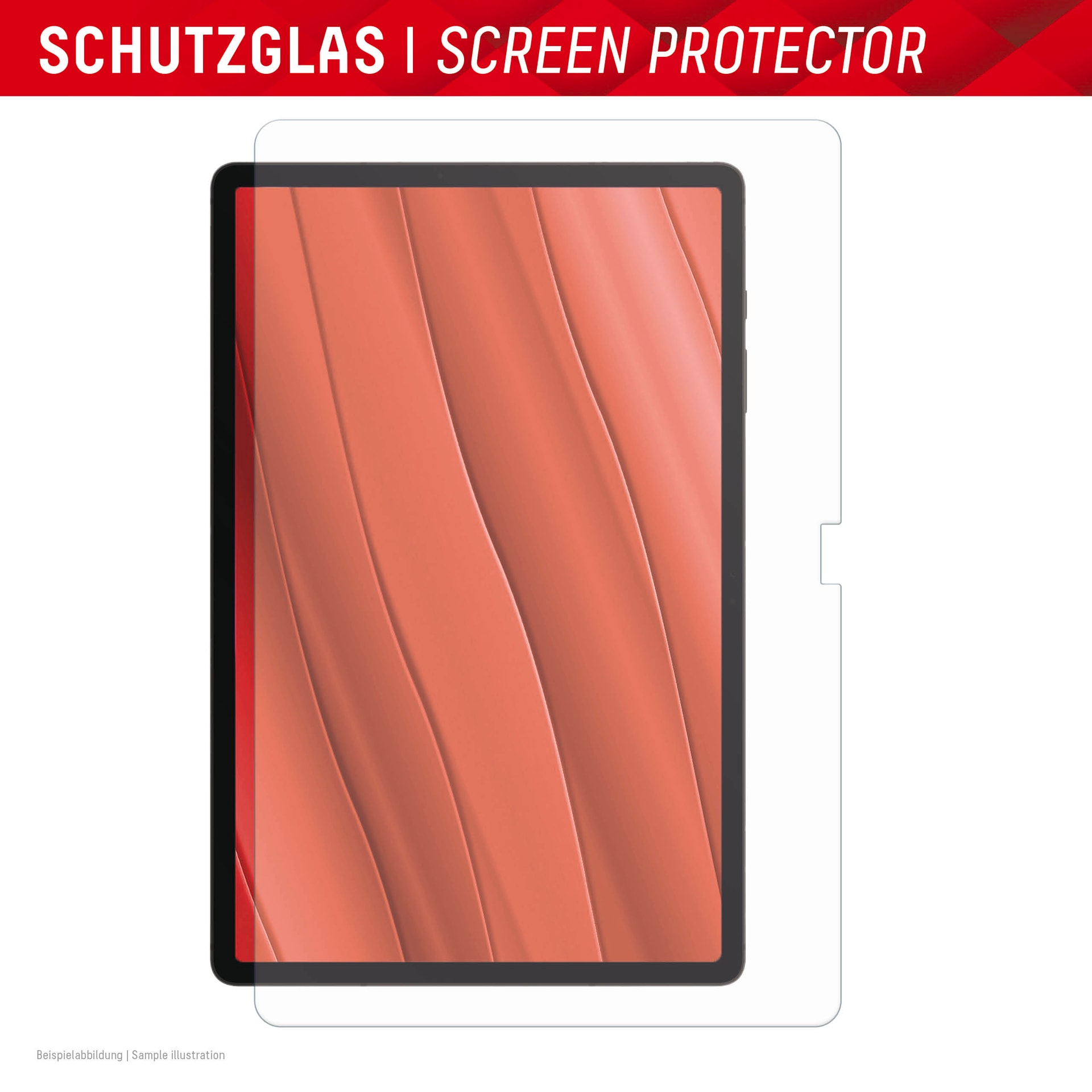 Displex Displayschutzglas »Tablet Glass« Displayschutzfolie, Schutzfolie, Bildschirmschutz, kratz- & stossfest