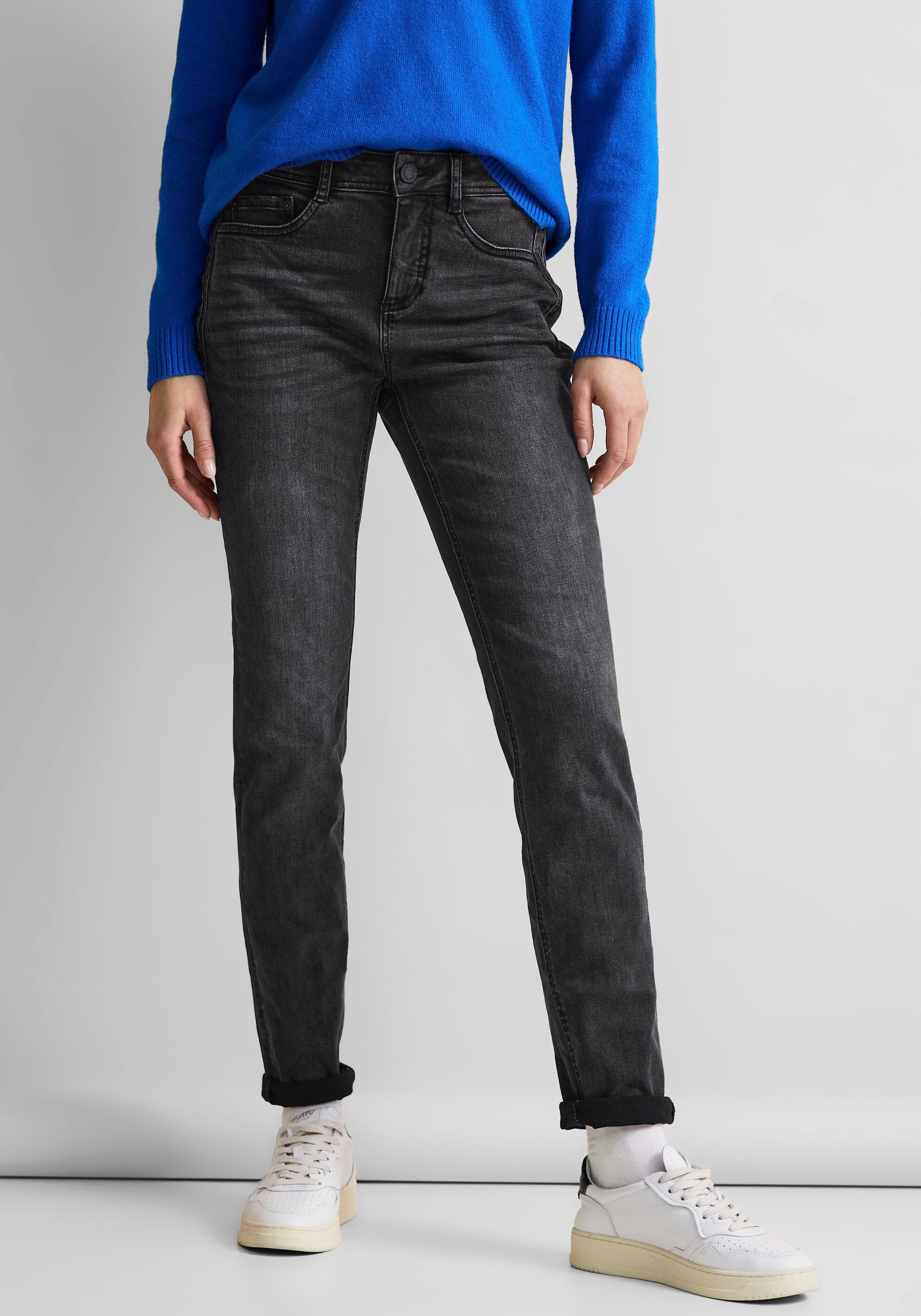 Slim-fit-Jeans, im Fünf-Pocket-Stil