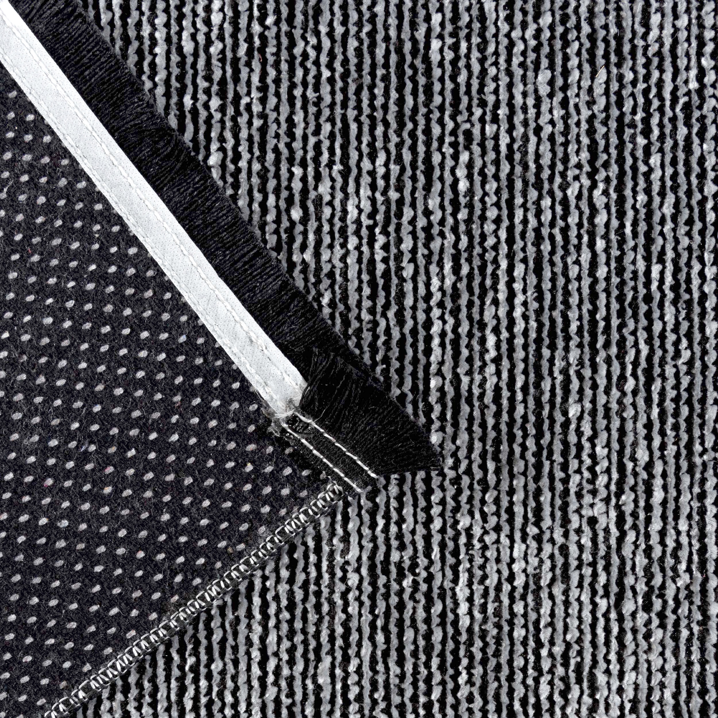 Sehrazat Teppich »Stela«, rechteckig, 5 mm Höhe, waschbar, Flachgewebe, mit Fransen und Chenille