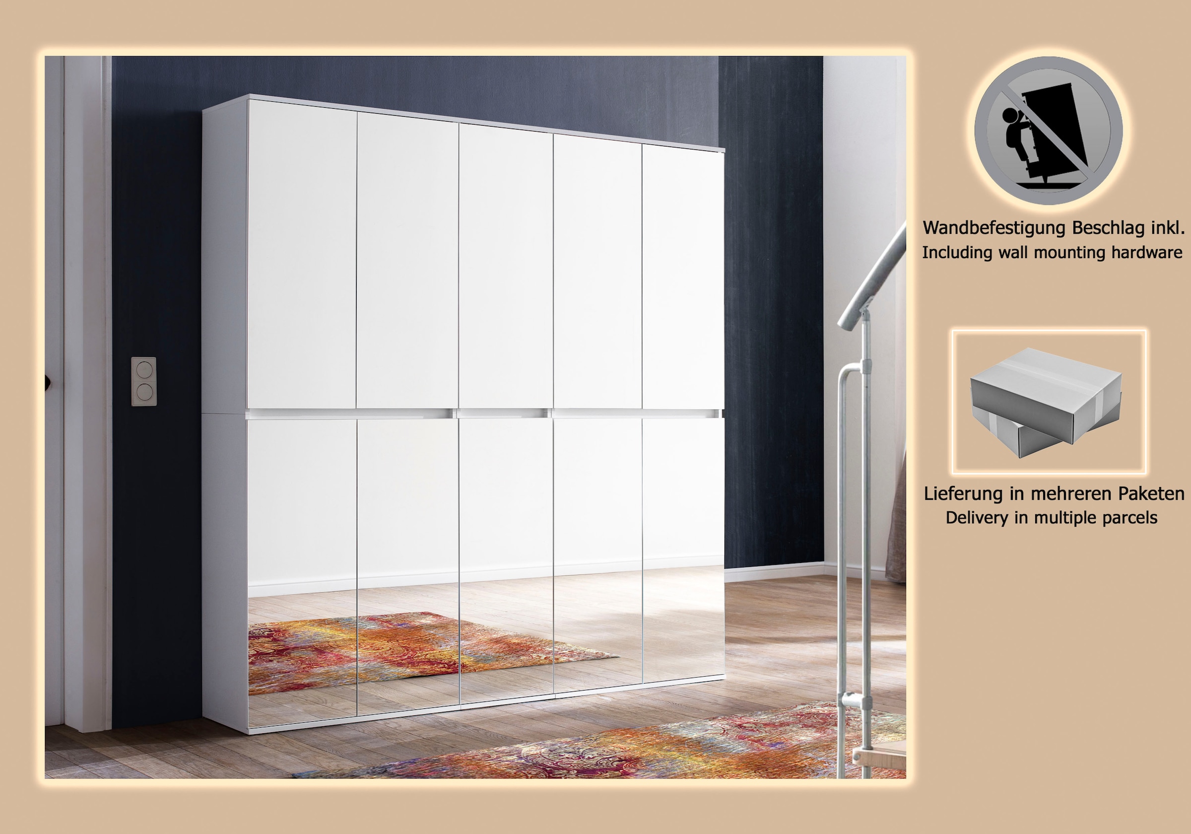 INOSIGN Garderoben-Set »Malcesine« 3 Stk. tlg.