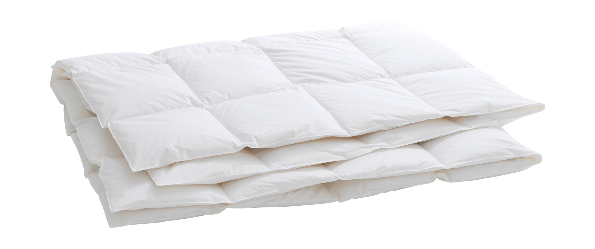 Image of billerbeck Daunenbettdecke »Caro-Duvet, Billerbeck, »Lea Light««, leicht, Füllung 60% neue, reine Entendaunen weiss, 40% Federchen, weiss Klasse I (Euro-Norm), Bezug 100% Baumwolle, (1 St.) bei Ackermann Versand Schweiz