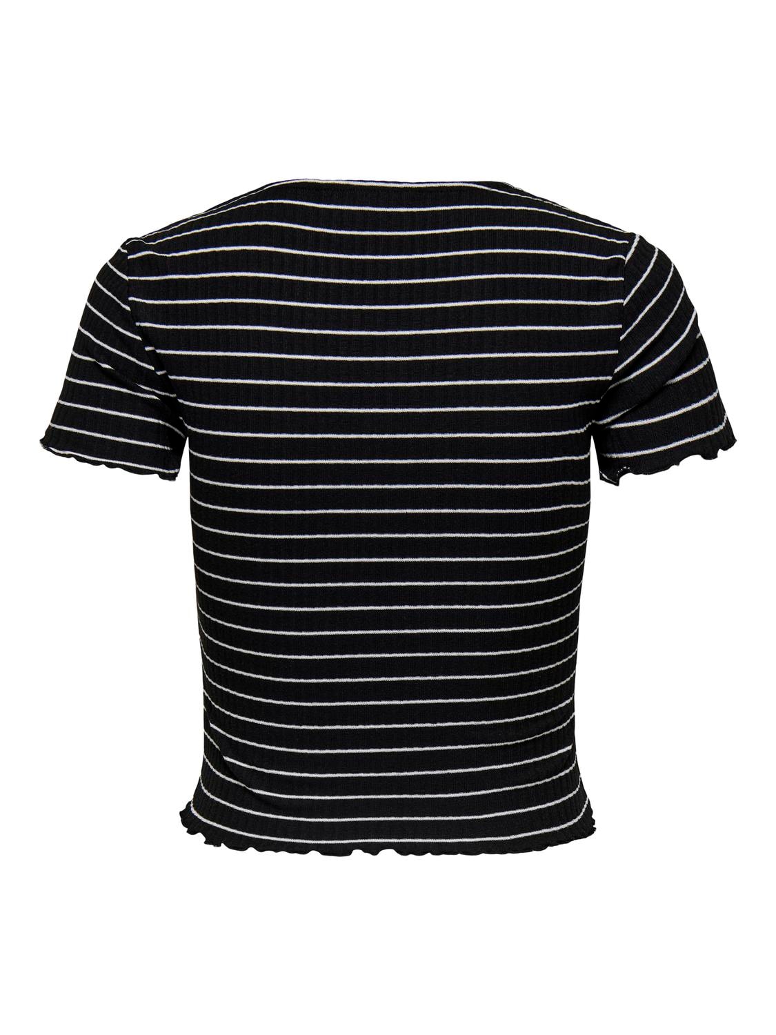 ONLY Rundhalsshirt »ONLEMMA STRIPE S/S TOP«