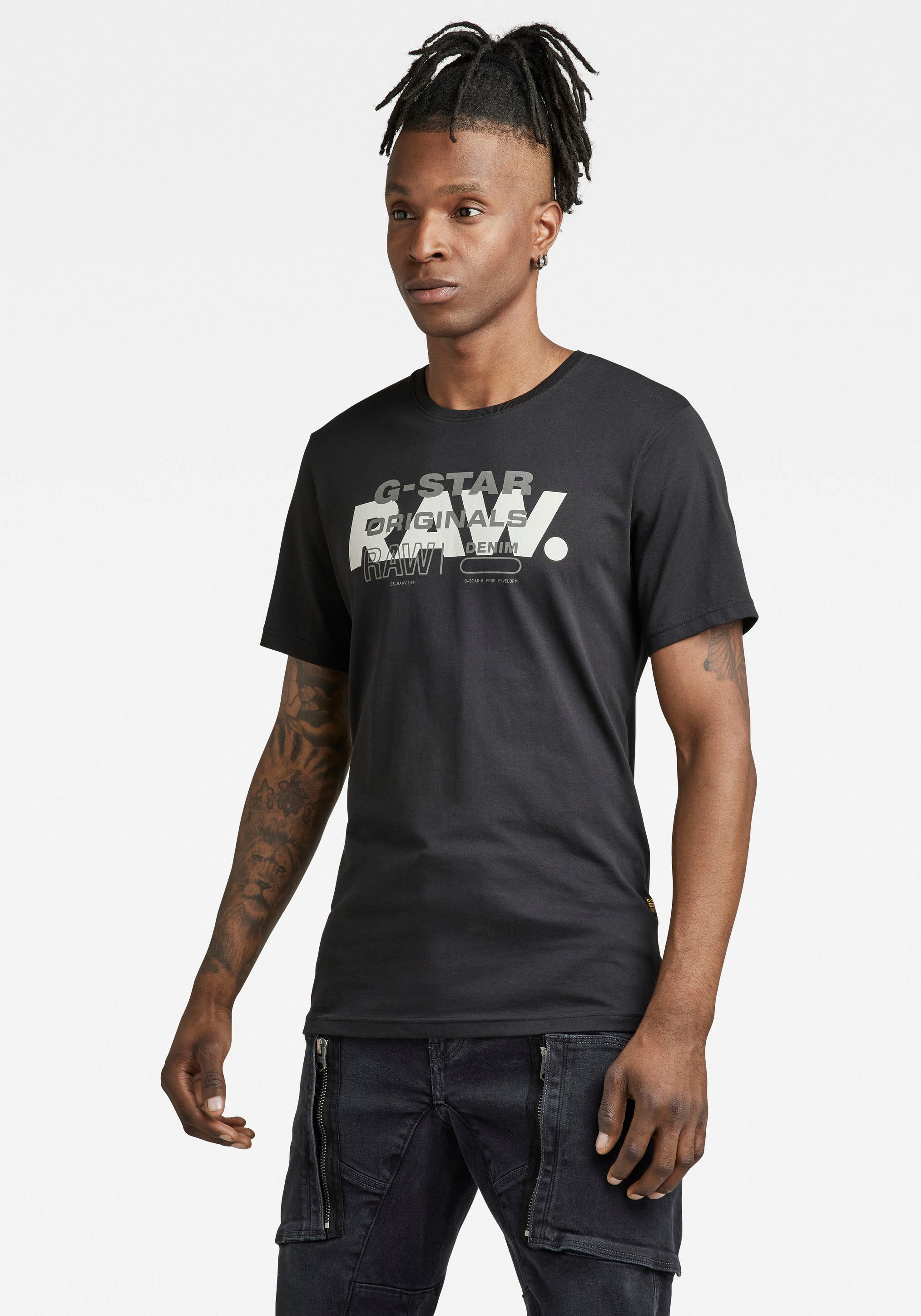 Image of G-Star RAW Print-Shirt »RAW Originals T-Shirt« bei Ackermann Versand Schweiz