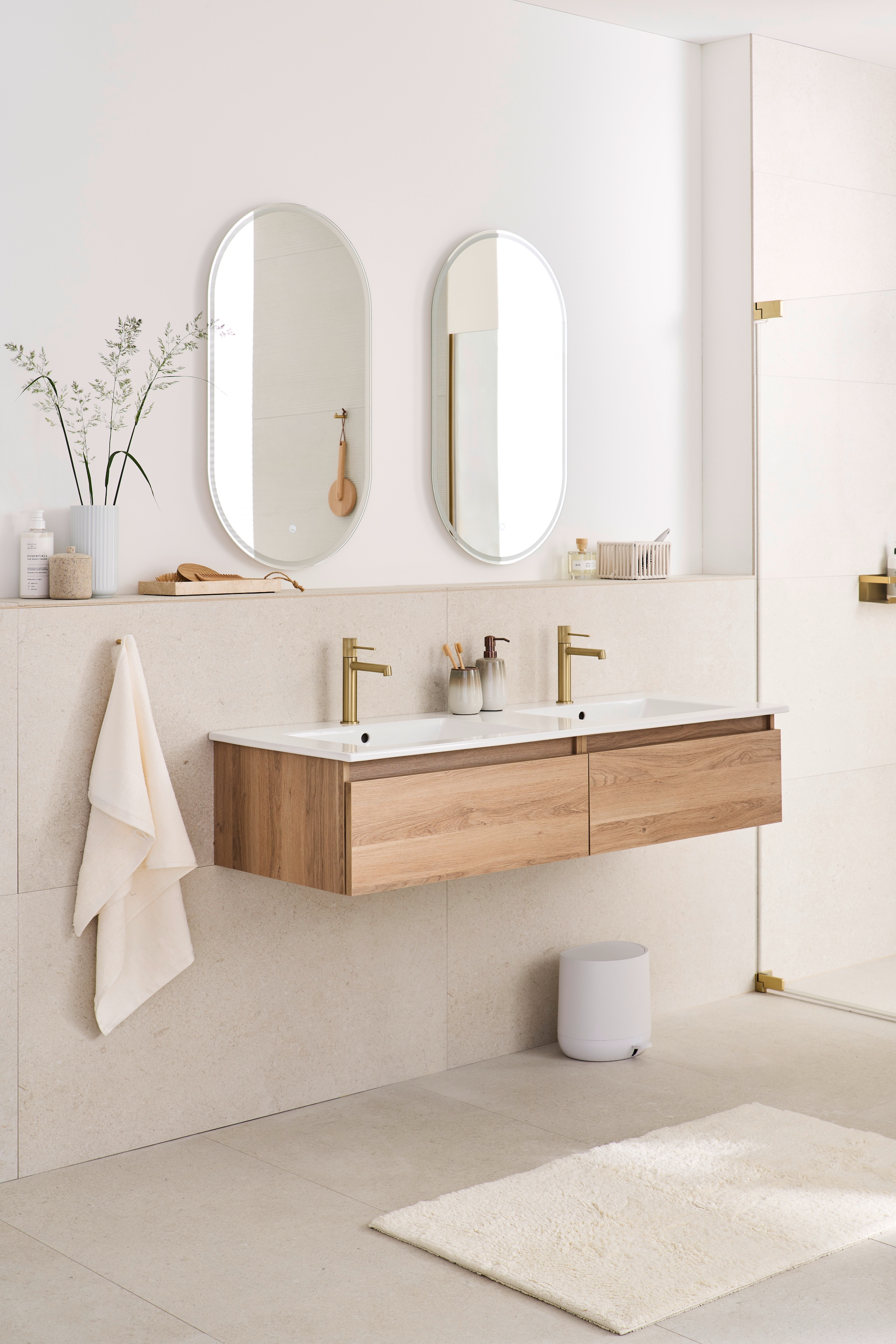 SCHÖNER WOHNEN-Kollektion Tapis de bain »Bahamas  Uni« Höhe 30 mm beidseitig verwendbar